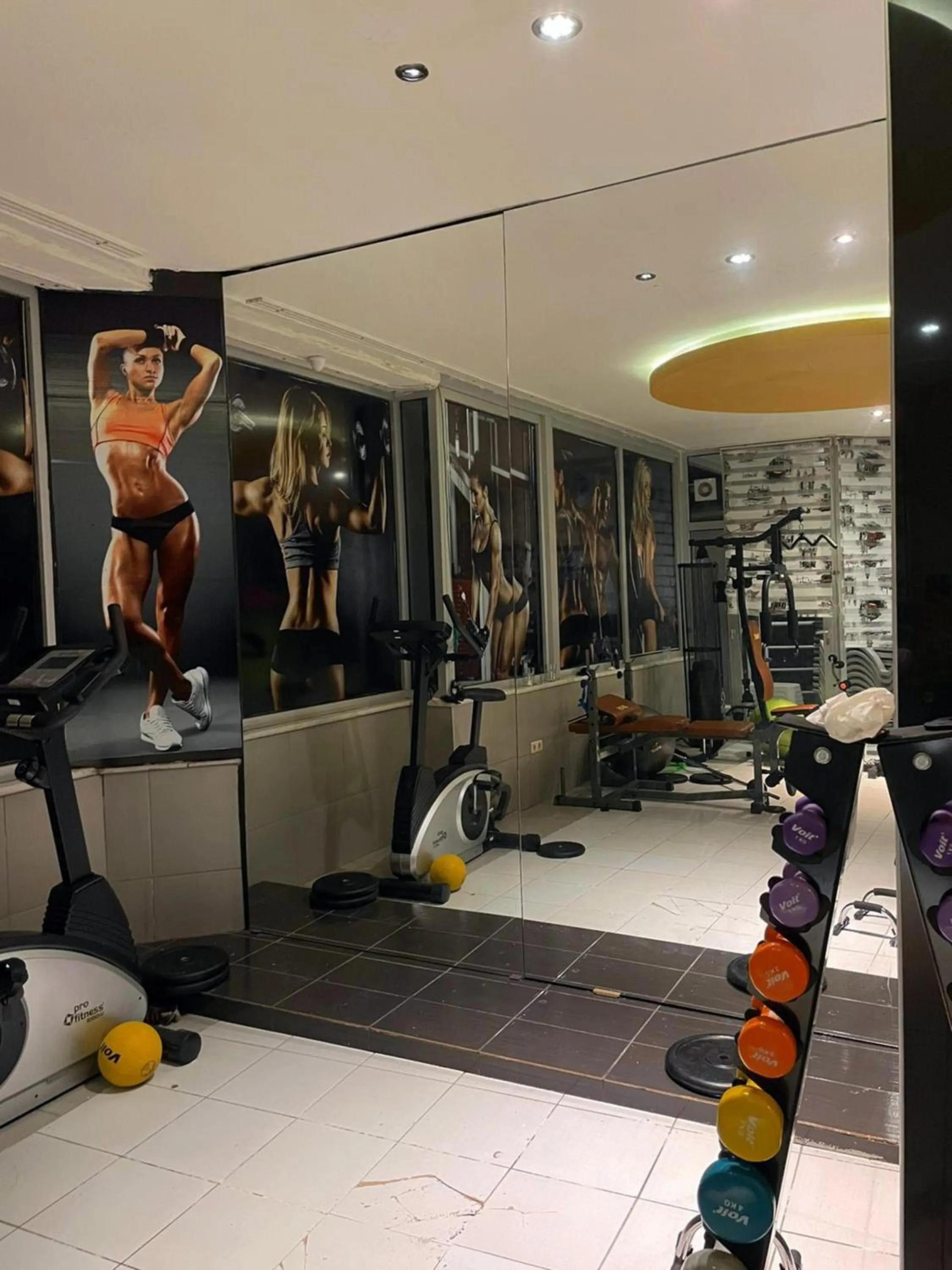 Fitness centre/facilities in Cleopatra City Hotel Alanya