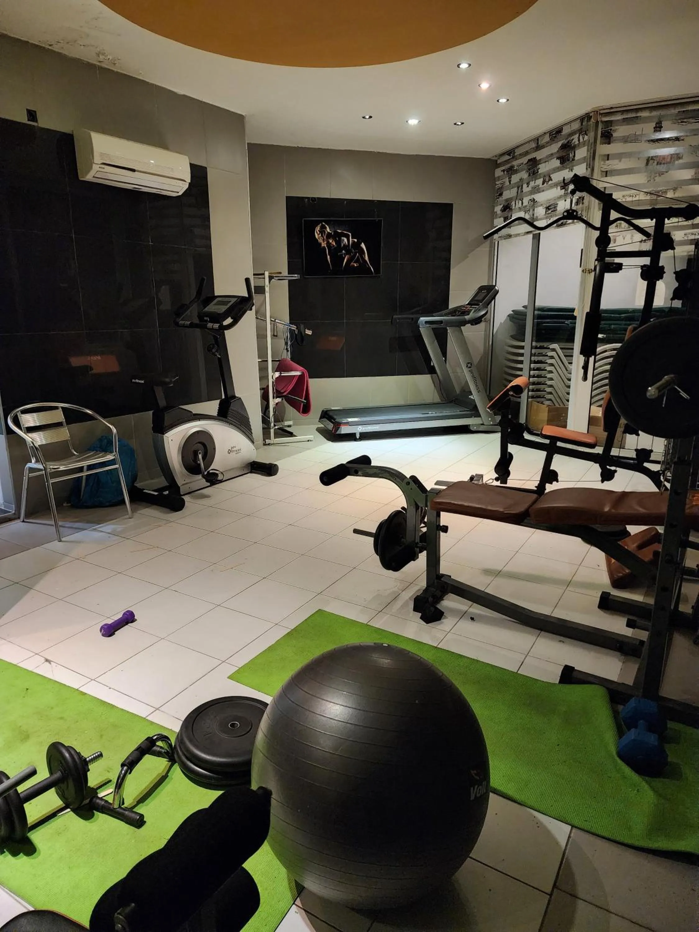 Fitness centre/facilities in Cleopatra City Hotel Alanya