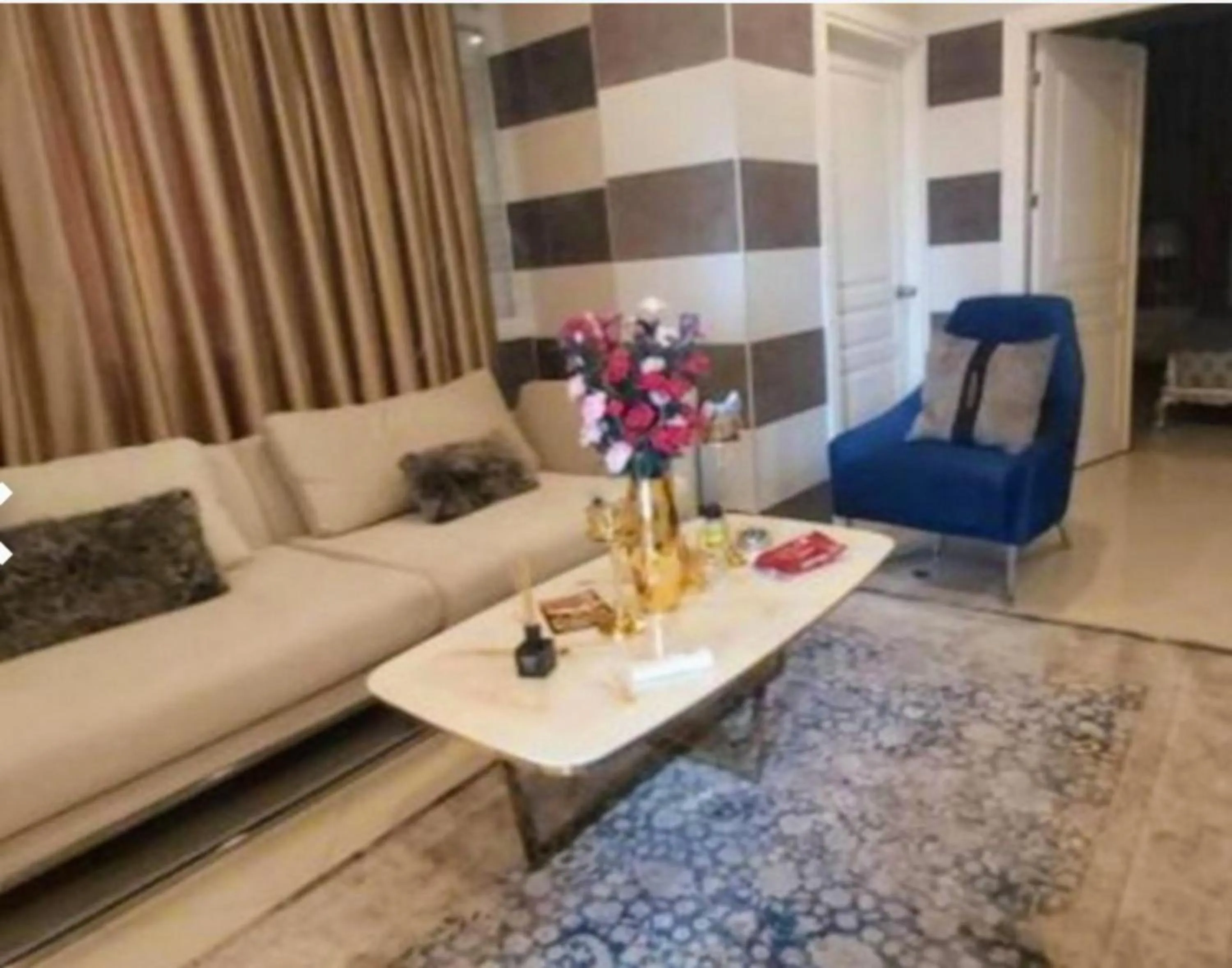 Seating area in Cleopatra City Hotel Alanya