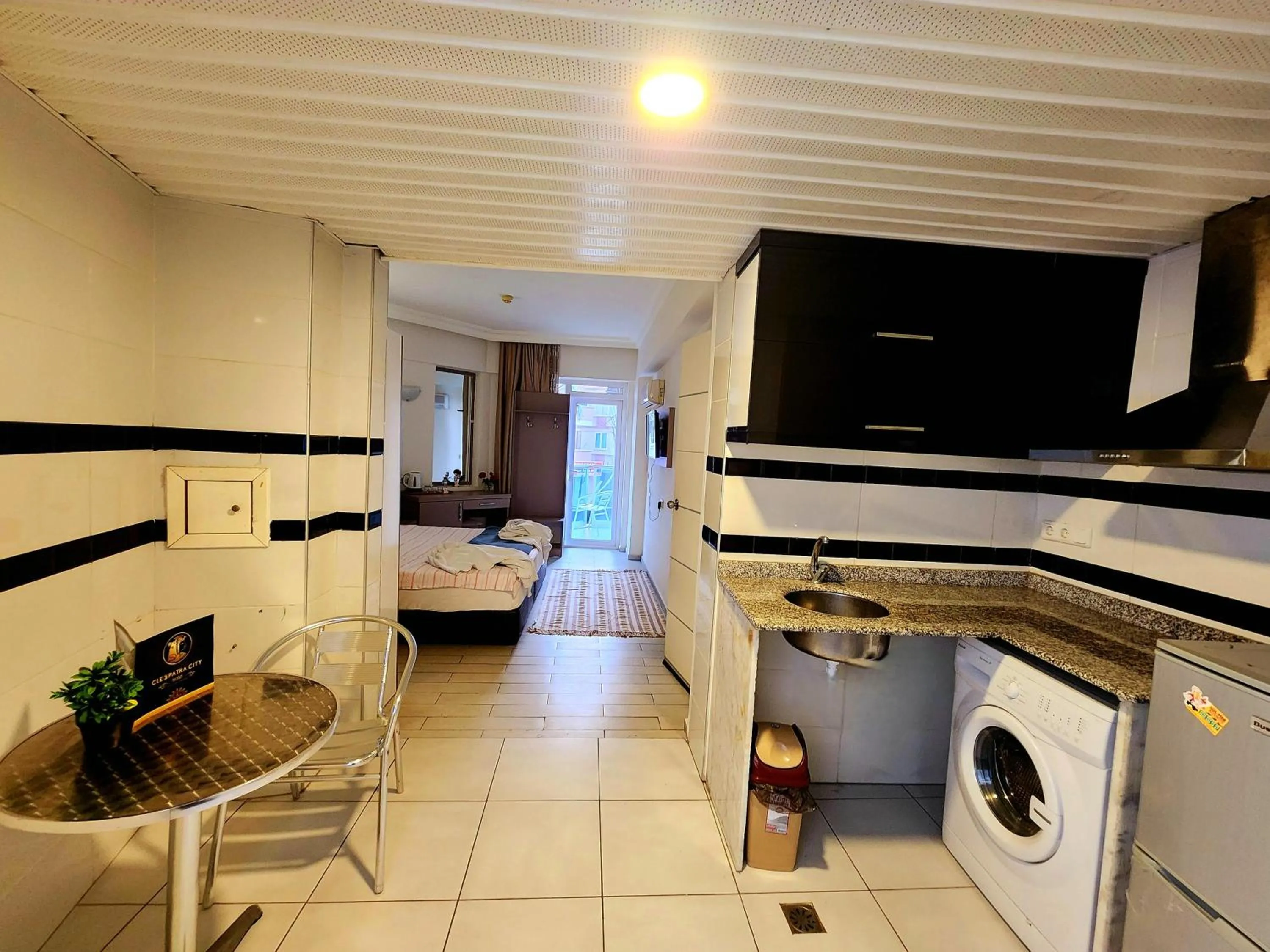 Bed in Cleopatra City Hotel Alanya