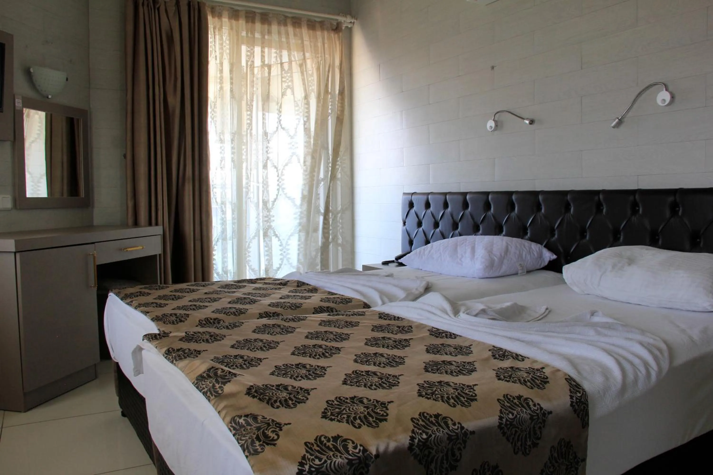 Bedroom, Bed in Cleopatra City Hotel Alanya