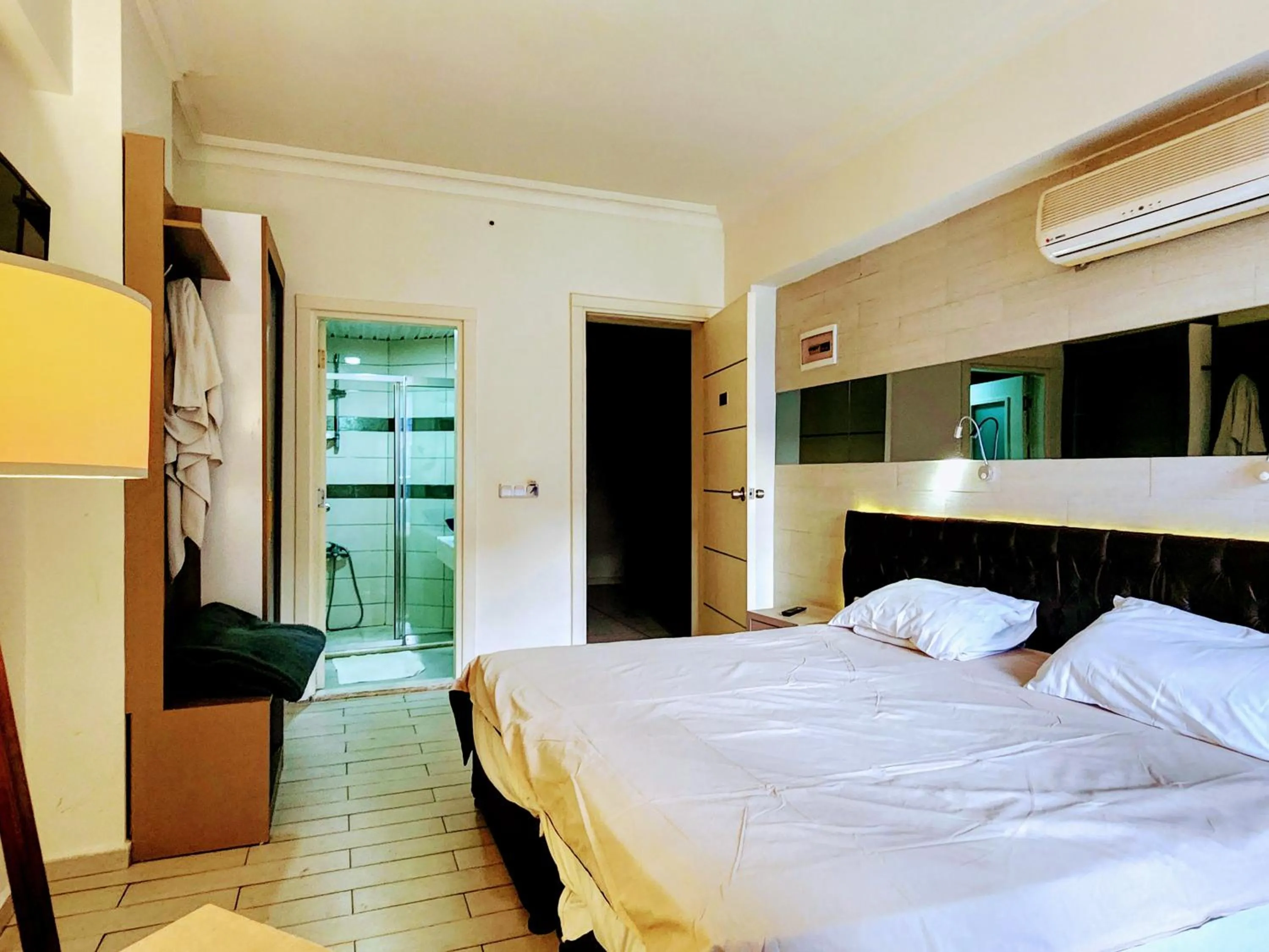 Bed in Cleopatra City Hotel Alanya