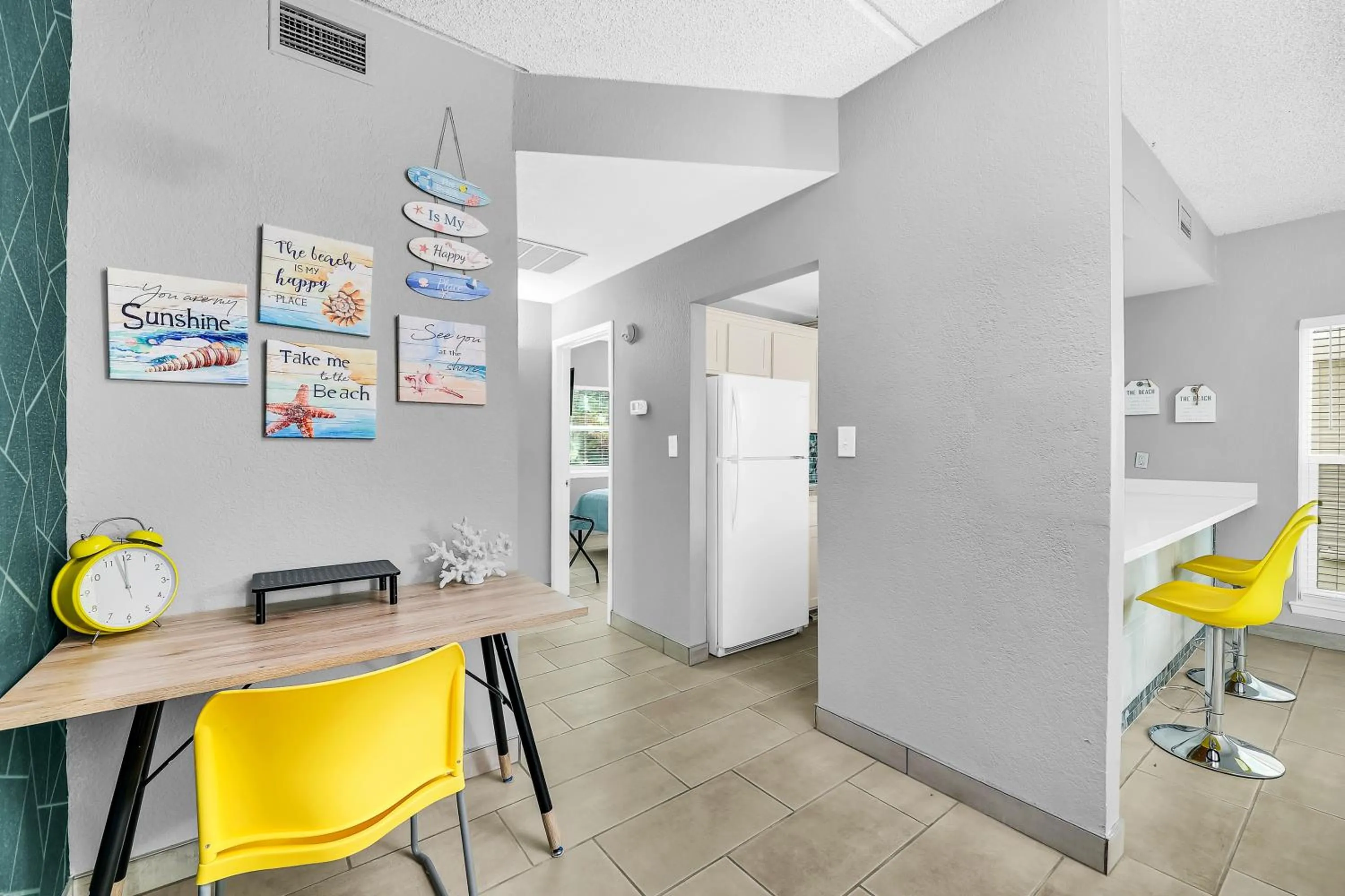 View (from property/room) in SPI Beach Condo - Just a block away to Paradise