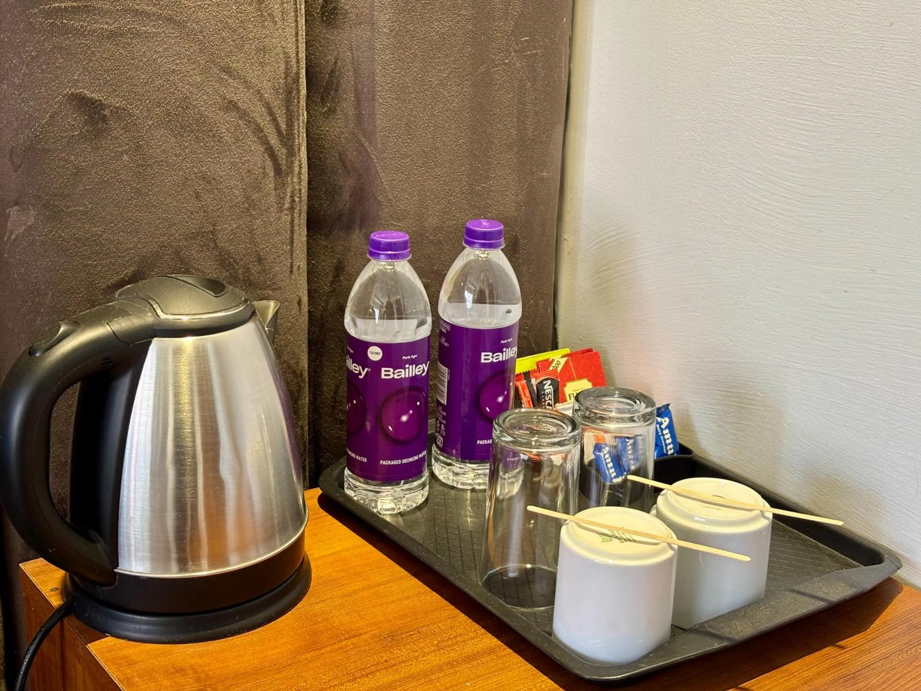 Coffee/tea facilities in Vyom Boutique Hotel Rishikesh