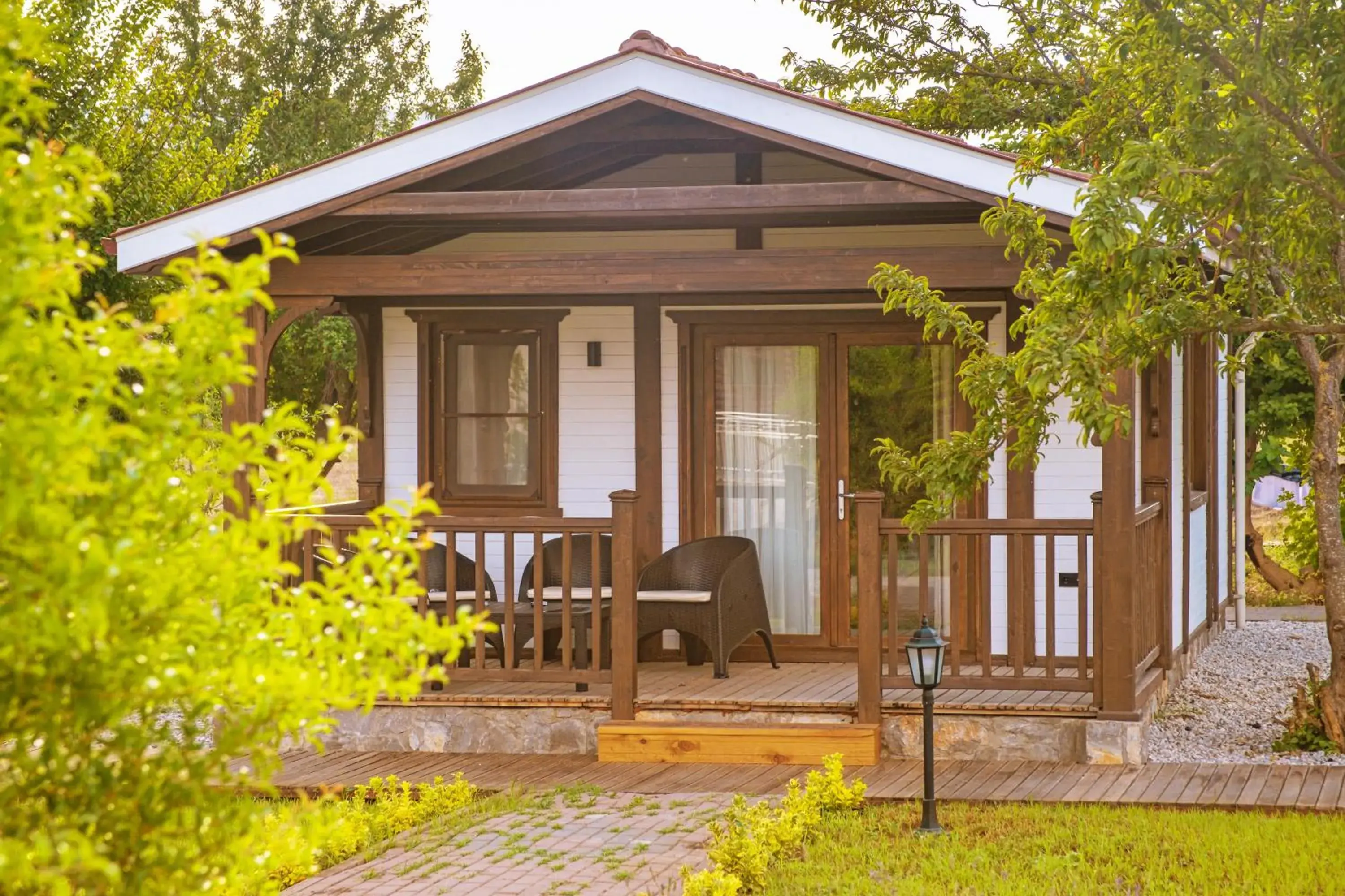 Property building in Enso Inn Property building in Enso Inn