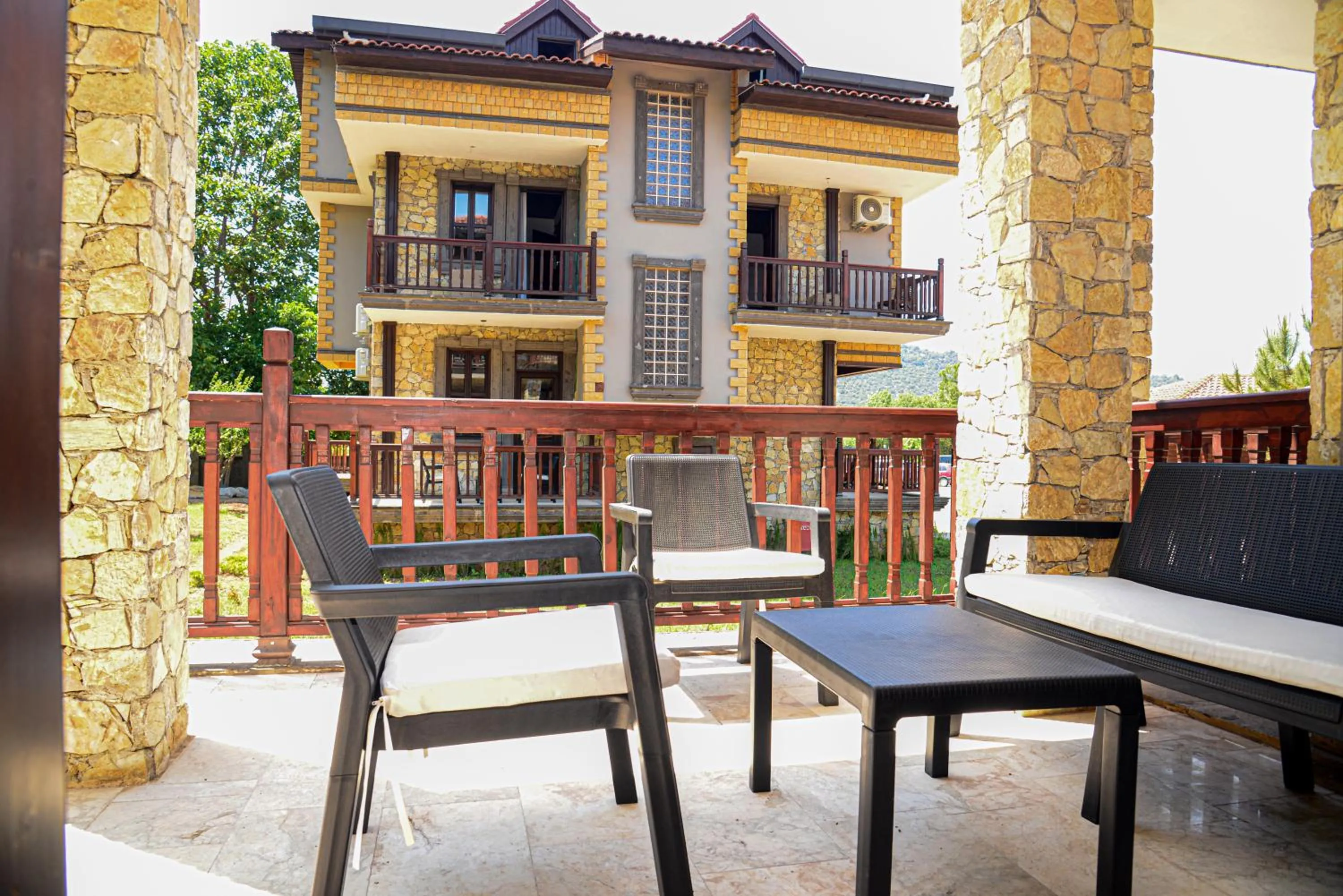Balcony/Terrace in Enso Inn