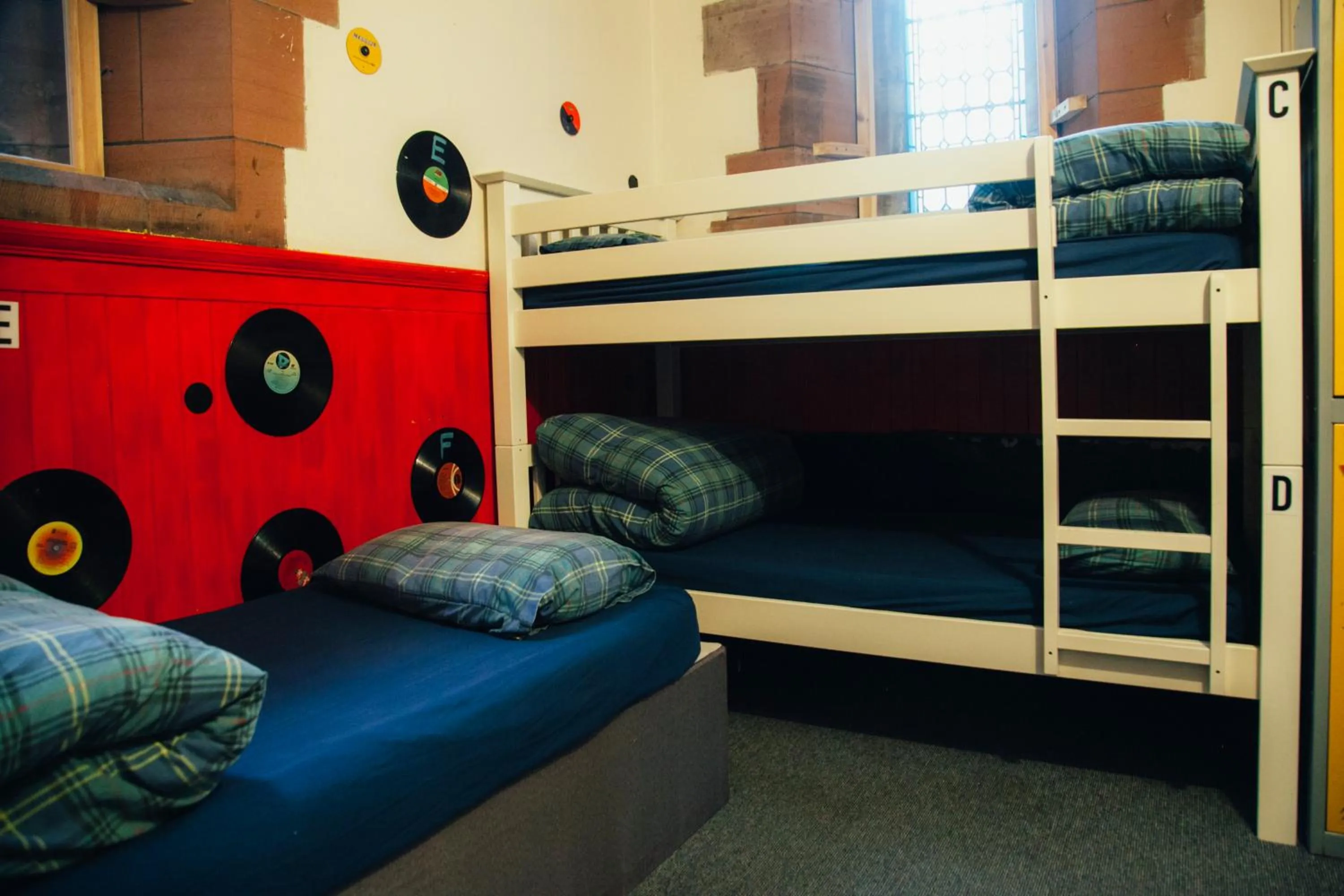 bunk bed, Bed in Belford Hostel
