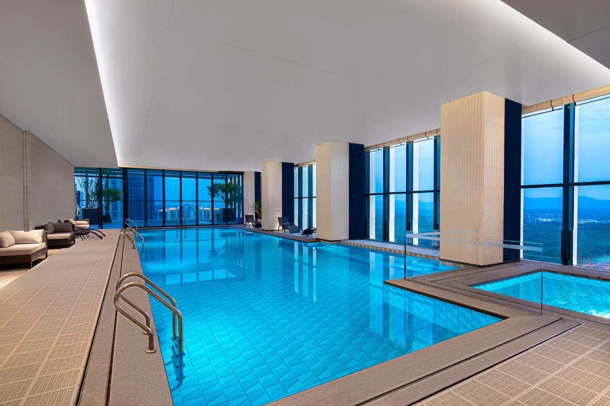 Swimming pool in Ascott Qinhuang Chengdu