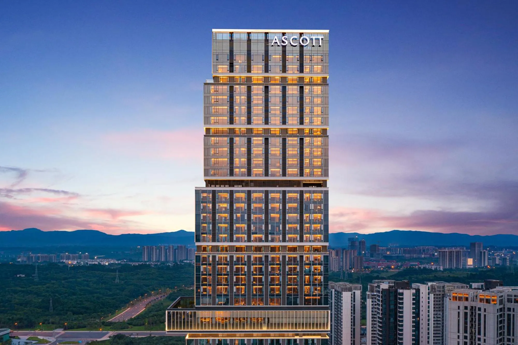 Property building in Ascott Qinhuang Chengdu