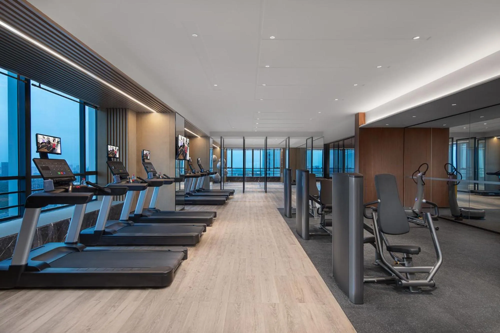 Fitness centre/facilities in Ascott Qinhuang Chengdu