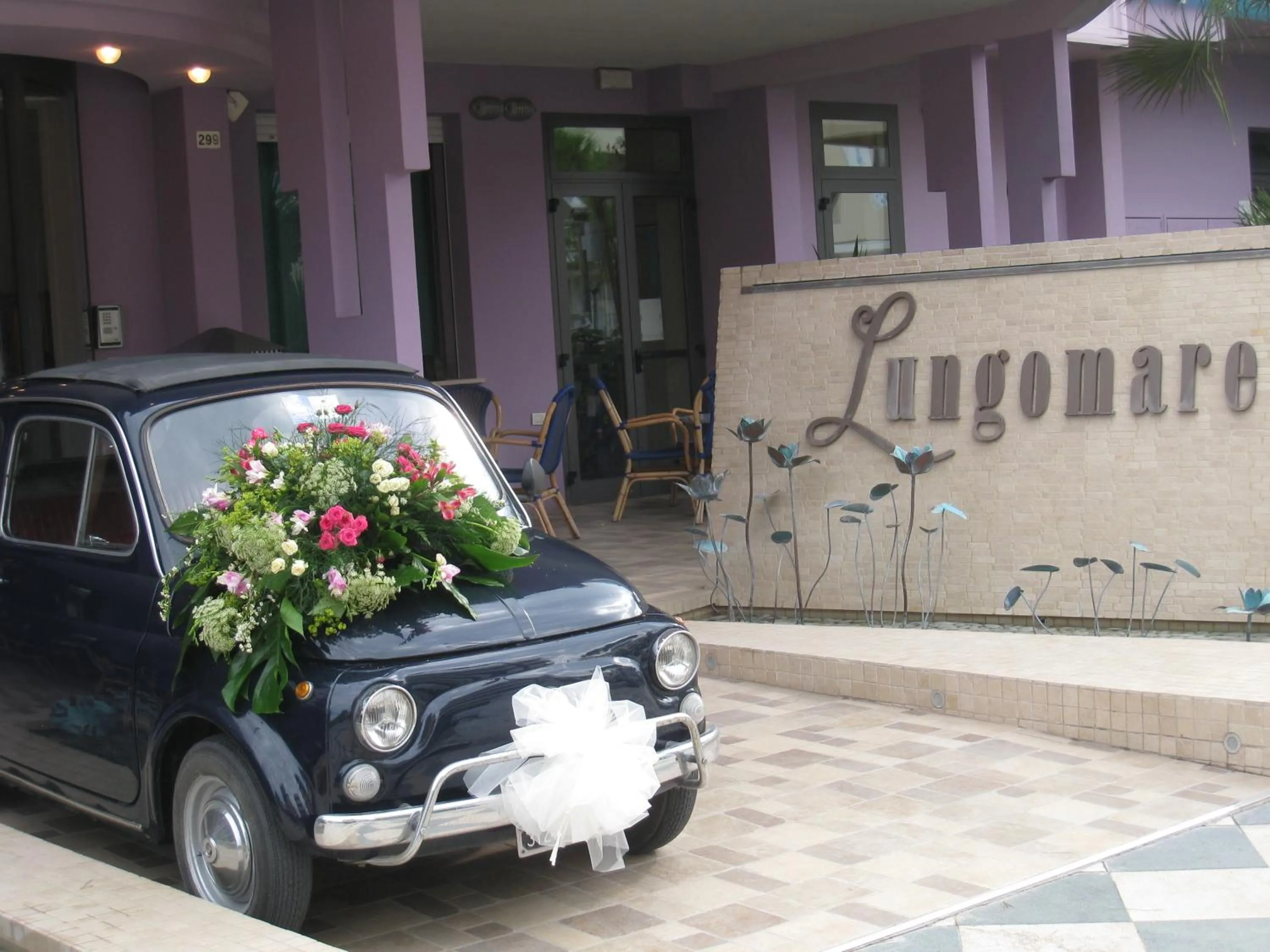 Facade/entrance in Hotel Lungomare
