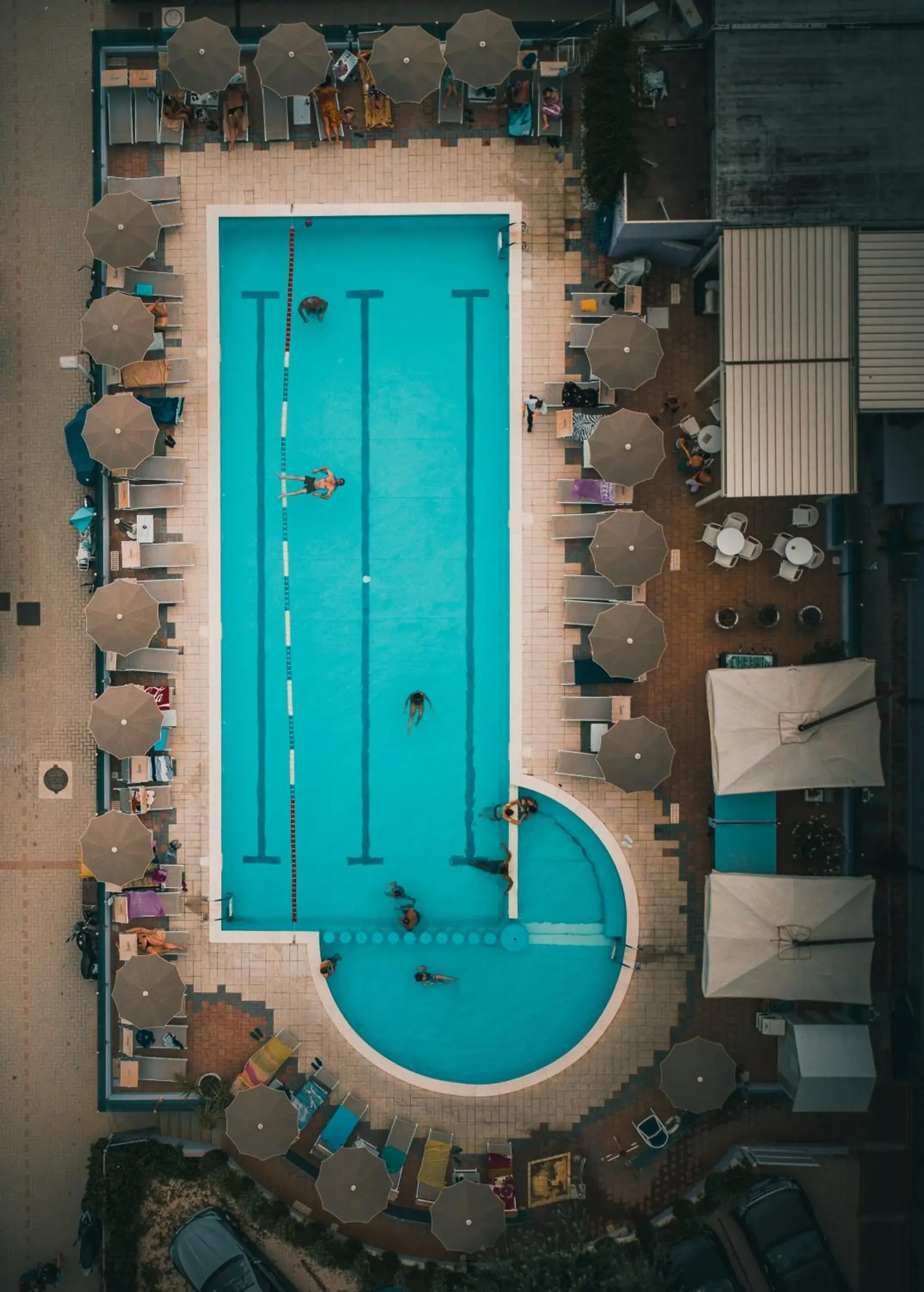 Swimming pool in Hotel Lungomare Swimming pool in Hotel Lungomare