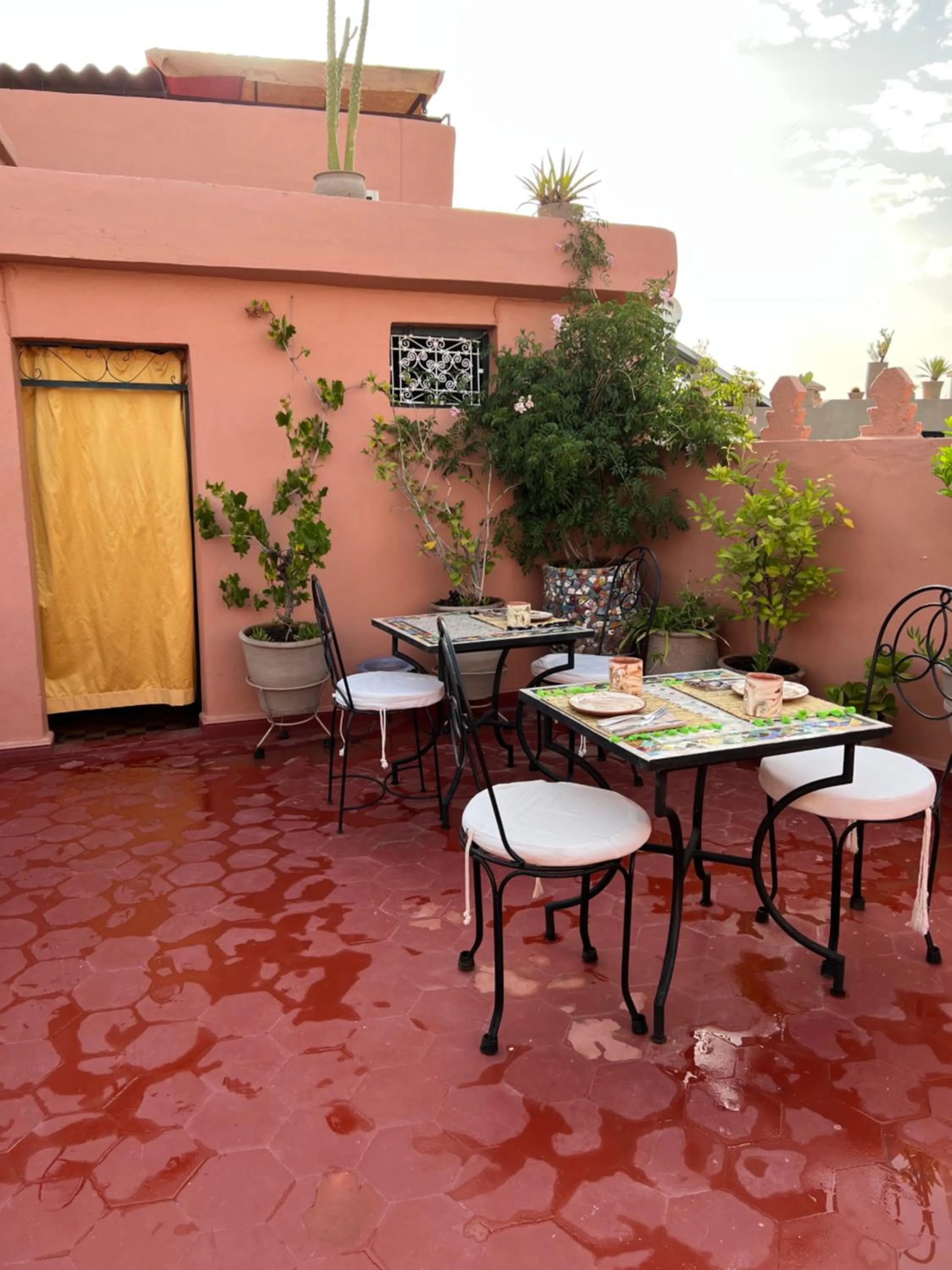 Patio in Riad Malfa