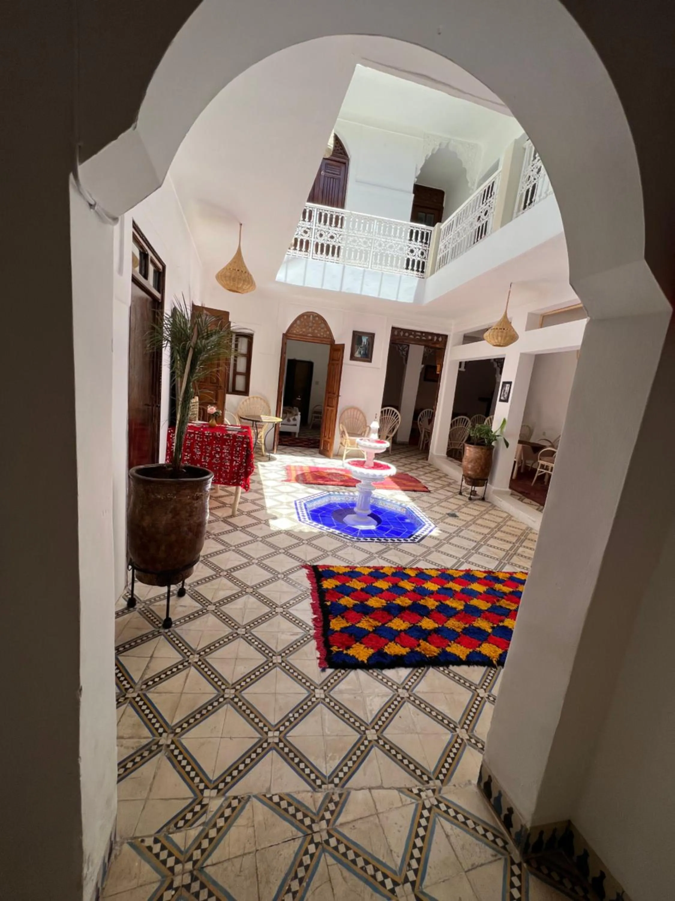 Patio in Riad Malfa