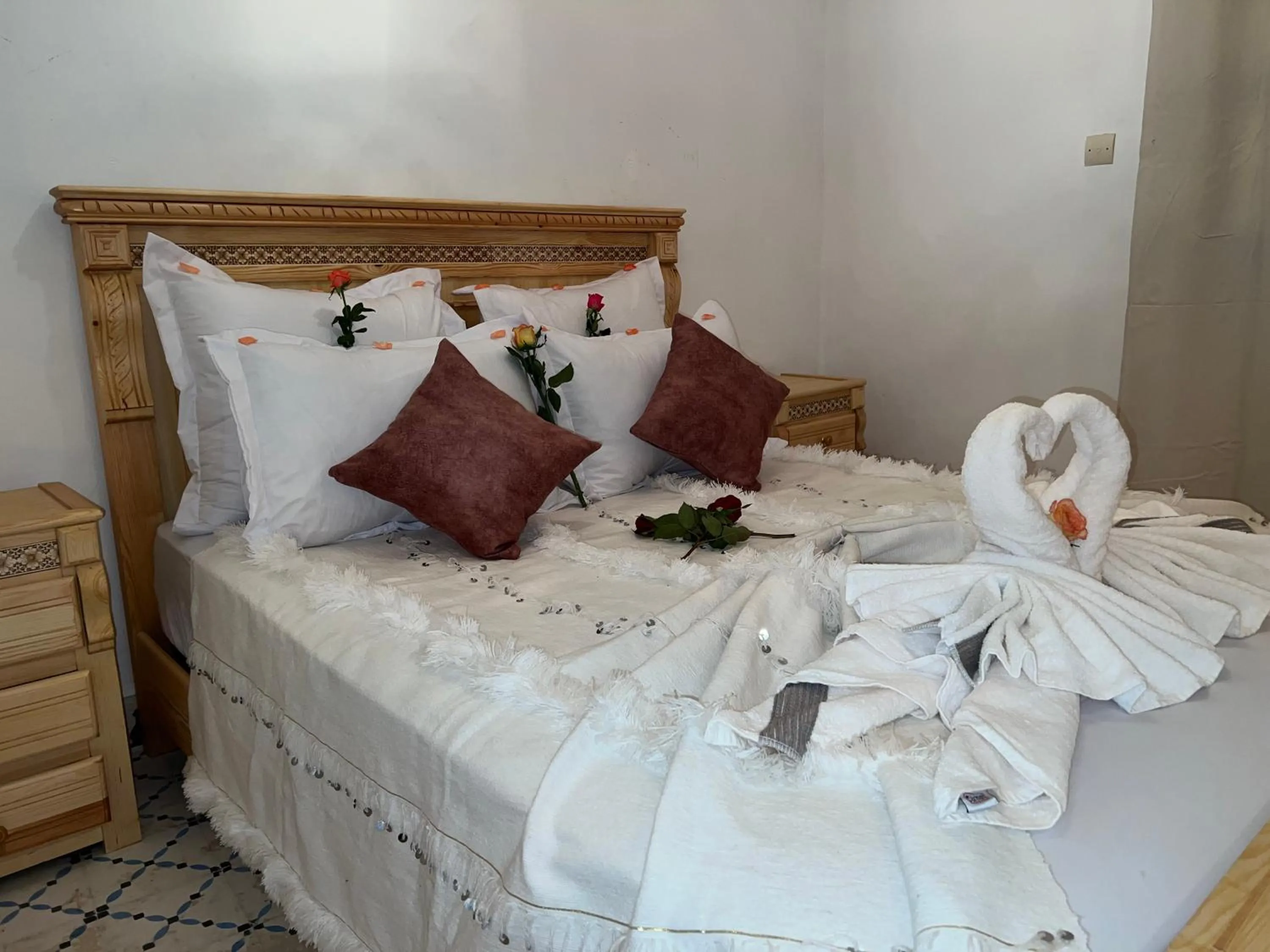 Bedroom, Bed in Riad Malfa