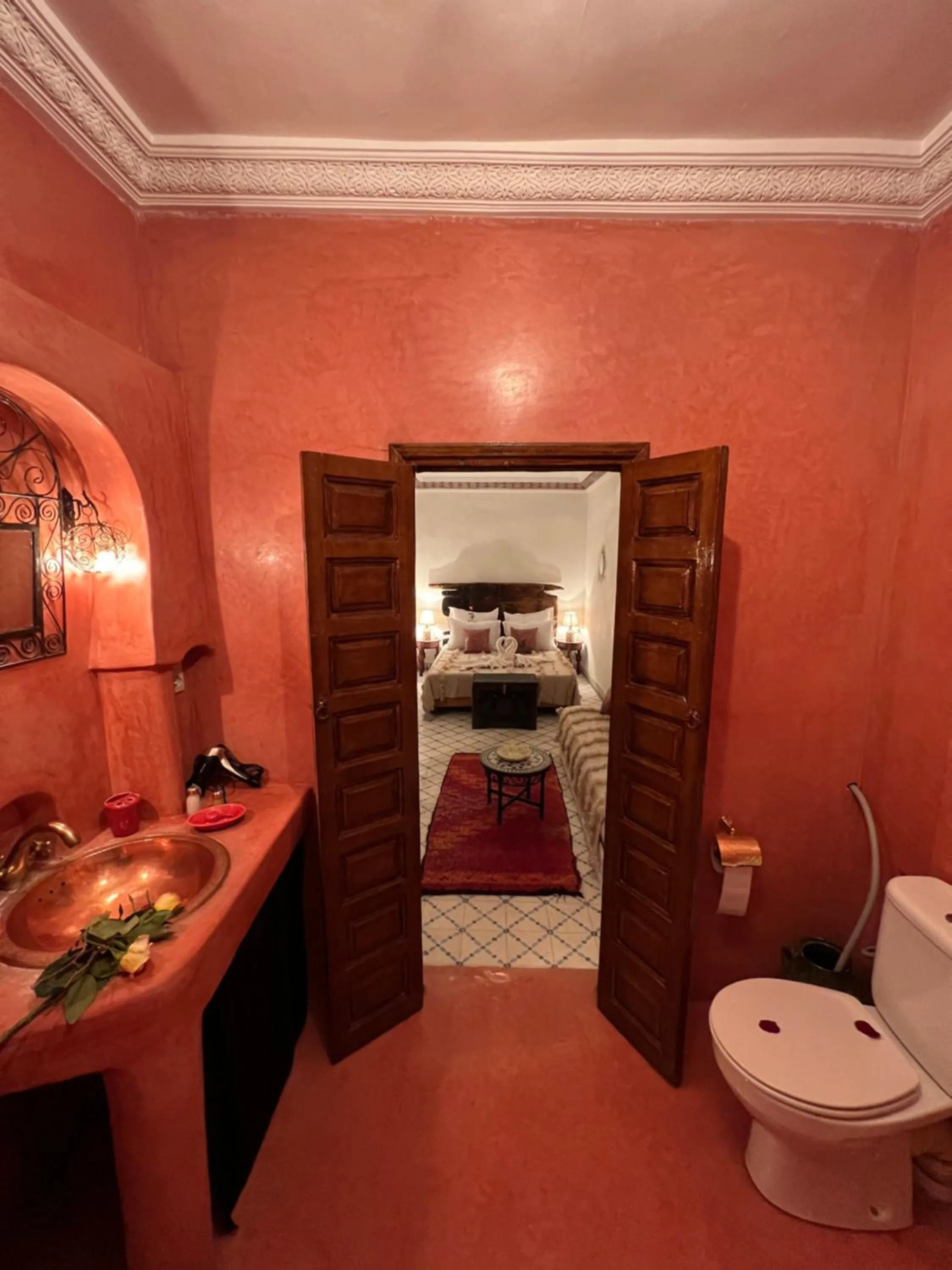 Bathroom in Riad Malfa
