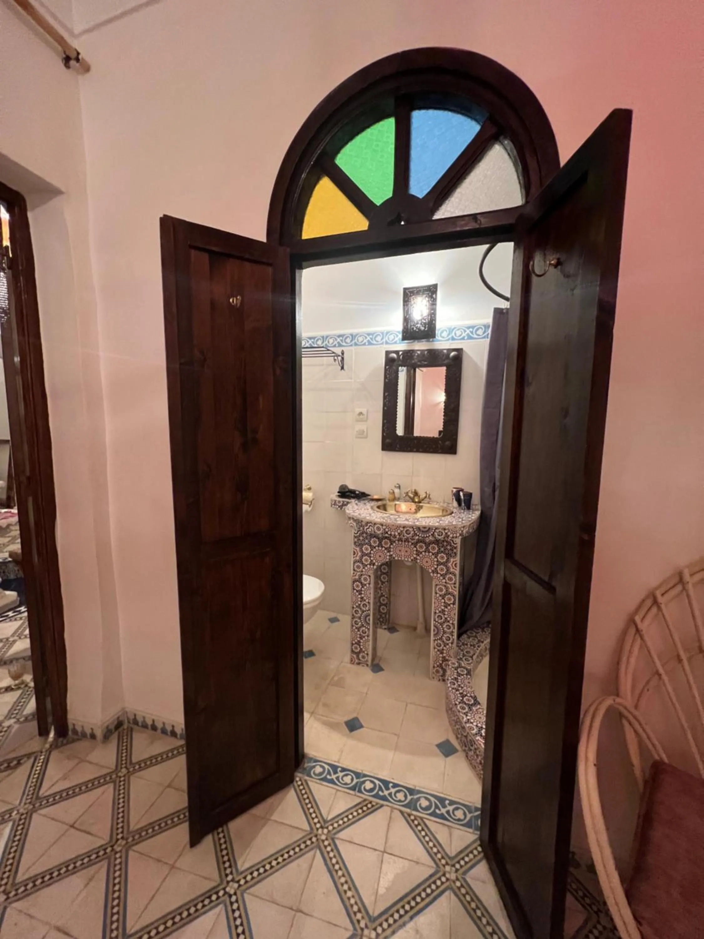 Bathroom in Riad Malfa
