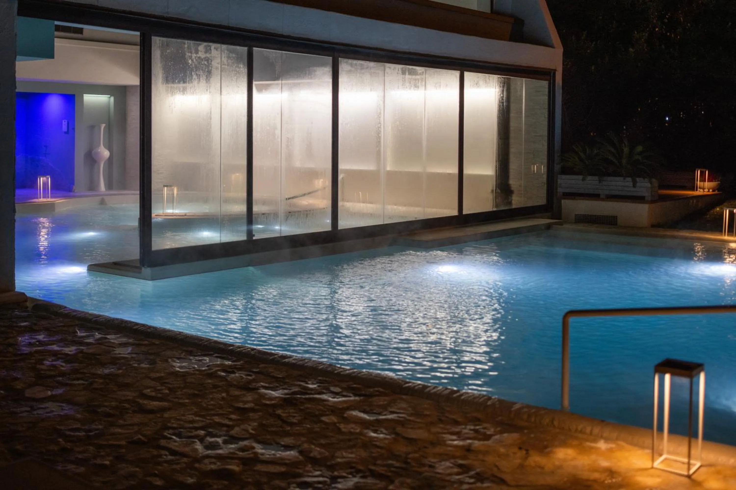 Hot Spring Bath in Hotel Salus Terme - Adults Only