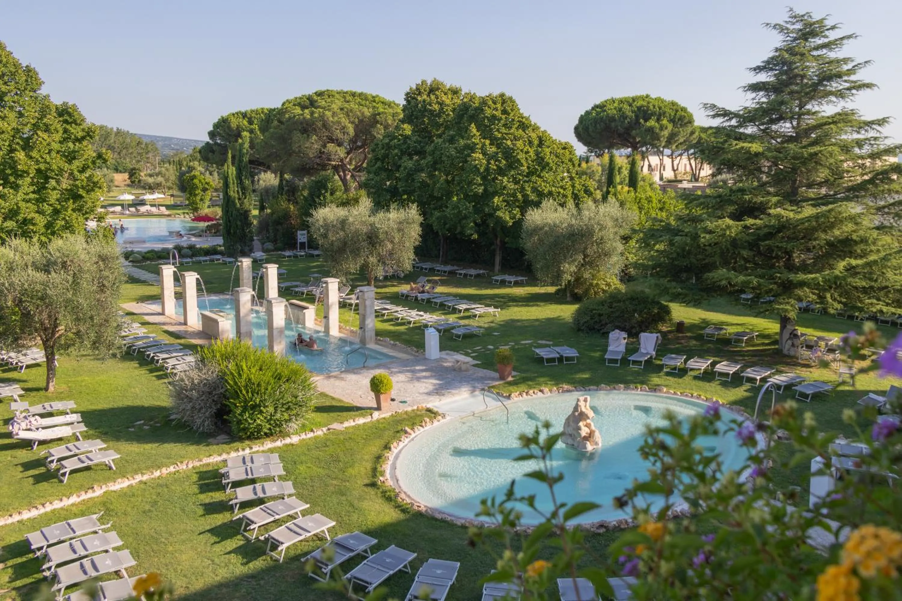 Hot Spring Bath in Hotel Salus Terme - Adults Only