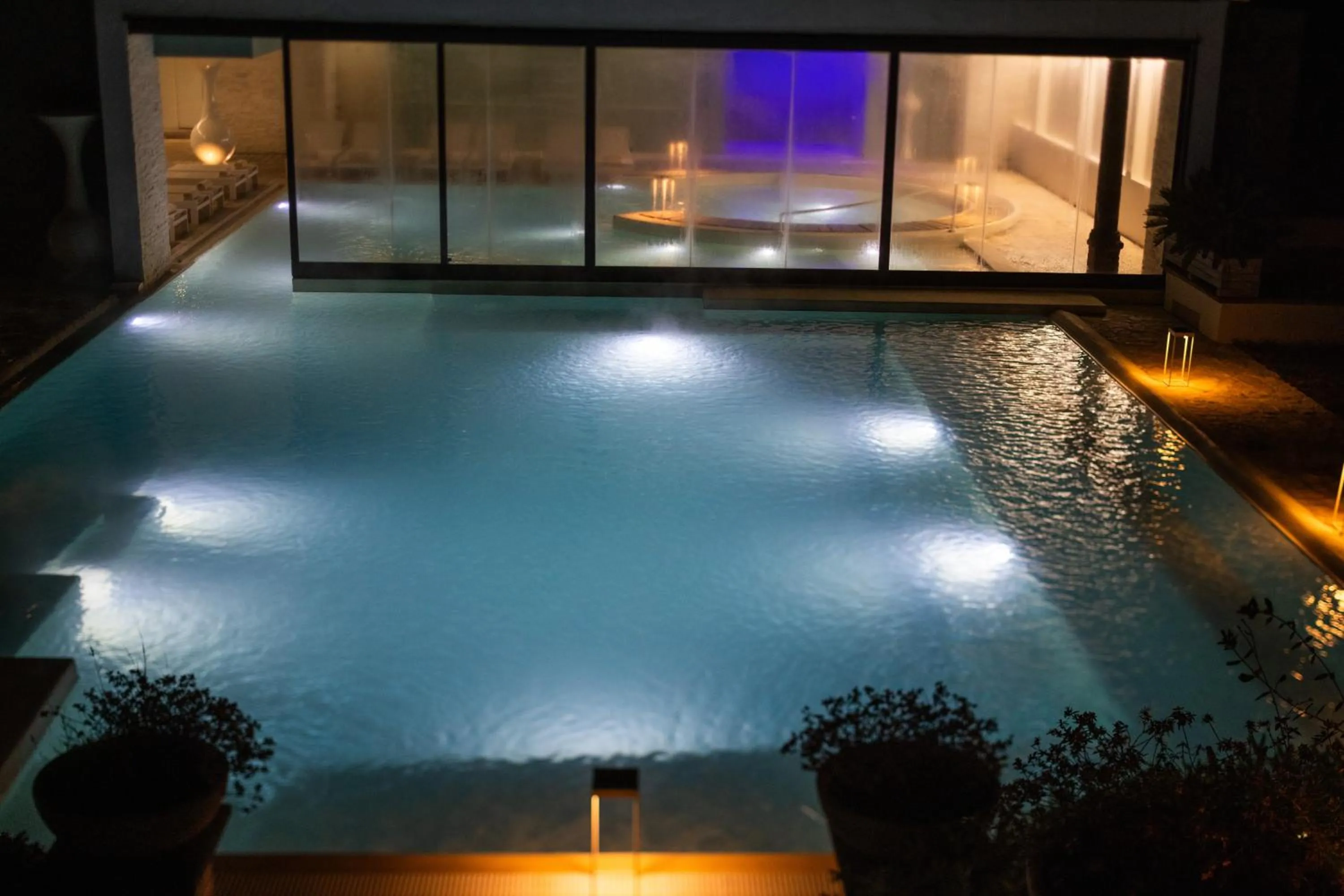 Hot Spring Bath in Hotel Salus Terme - Adults Only