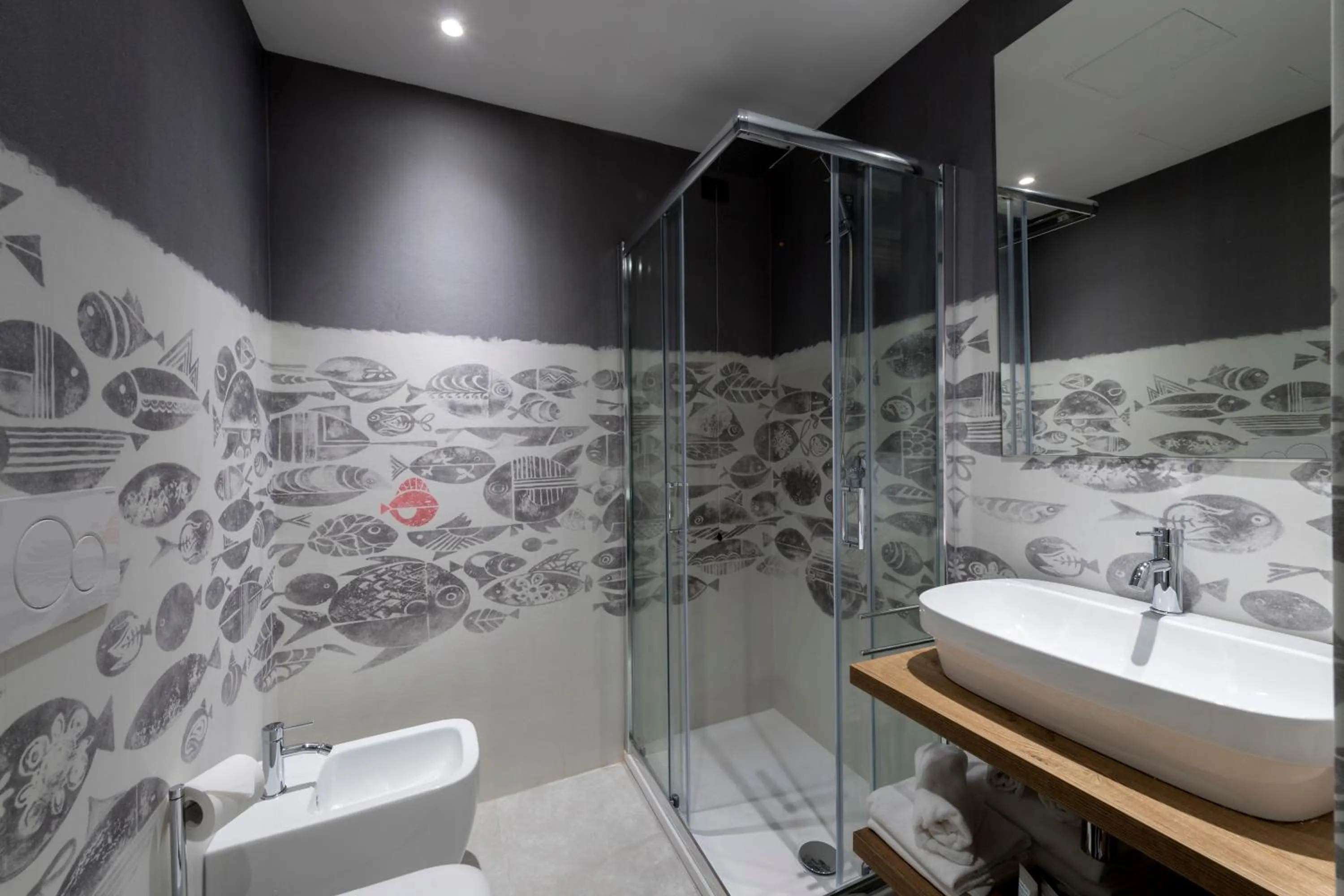 Bathroom in Hotel Salus Terme - Adults Only