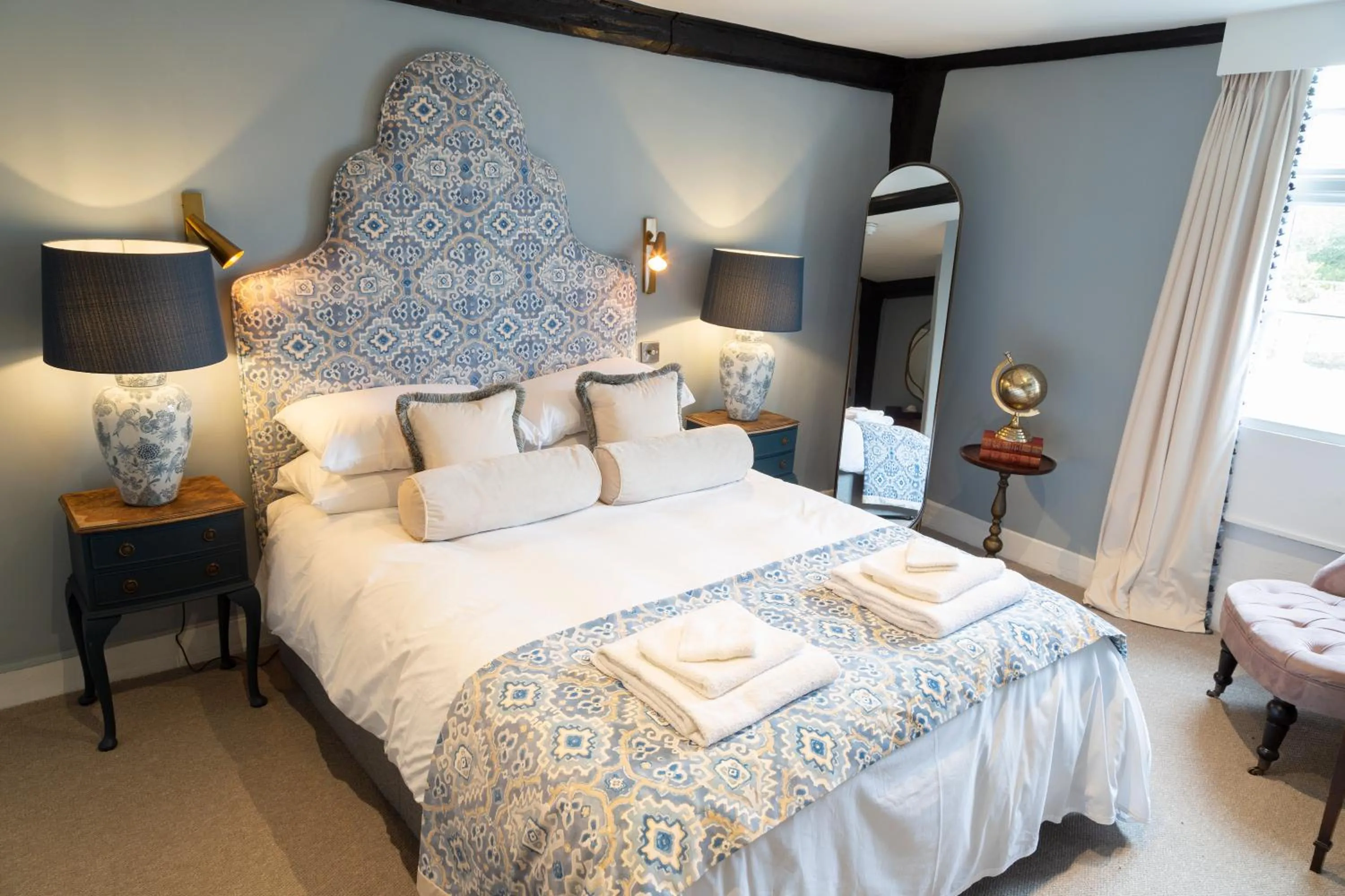 Bed in Worlington Hall