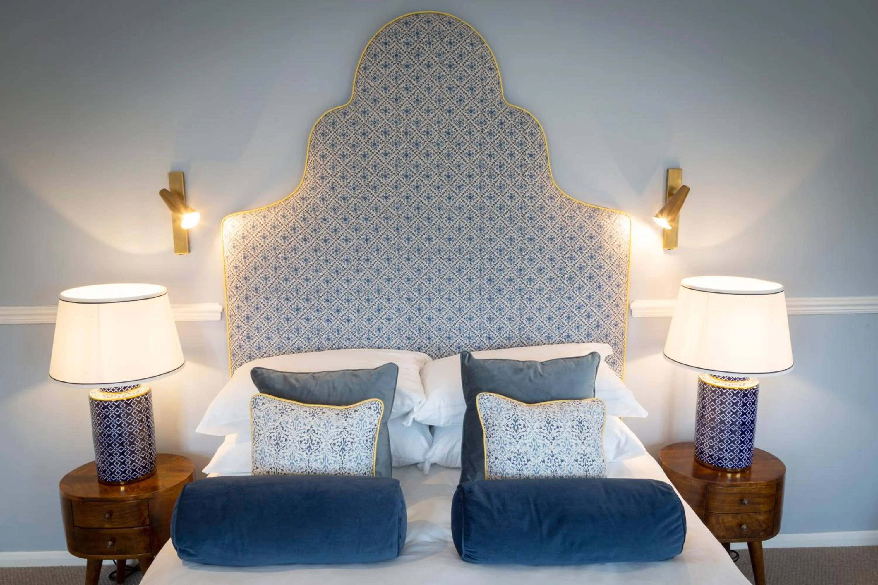 Bed in Worlington Hall