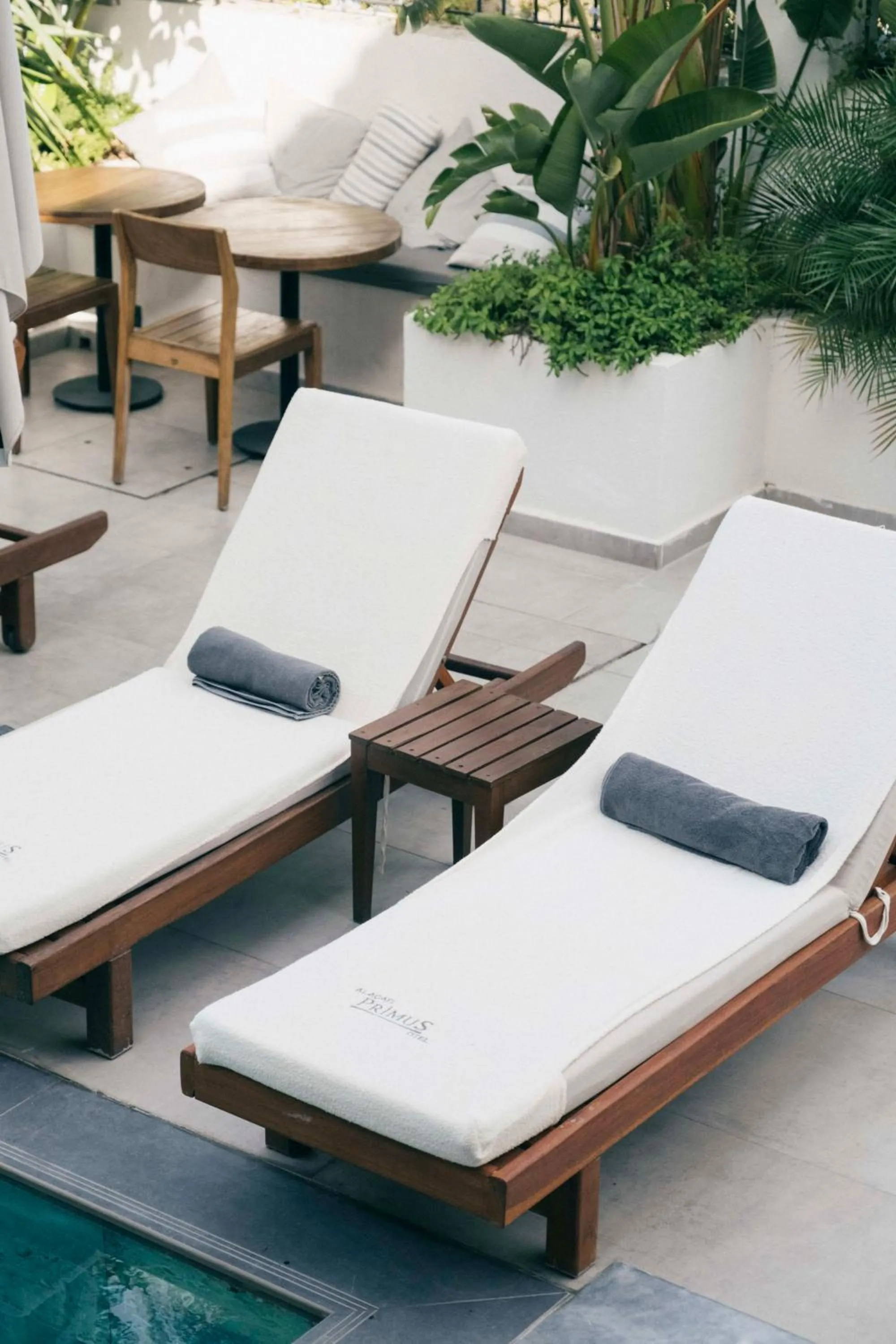 sunbed in Primus Alacati Adult Only