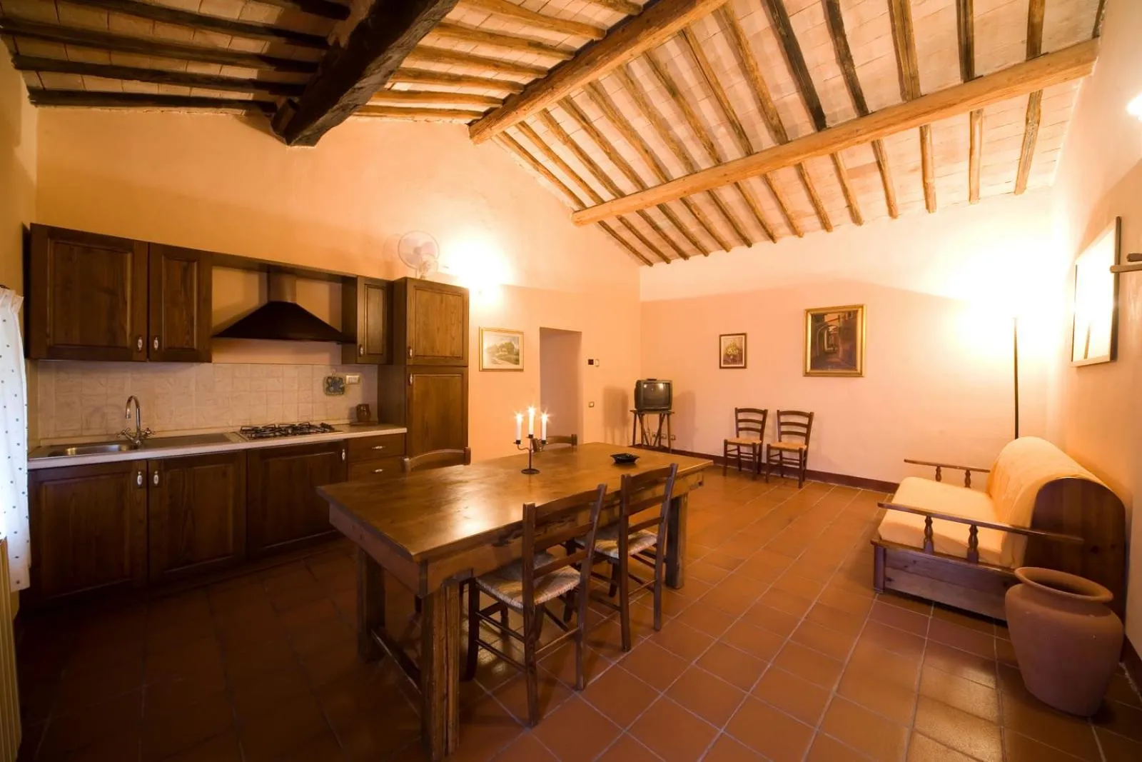 Kitchen or kitchenette in Antico Borgo Poggiarello