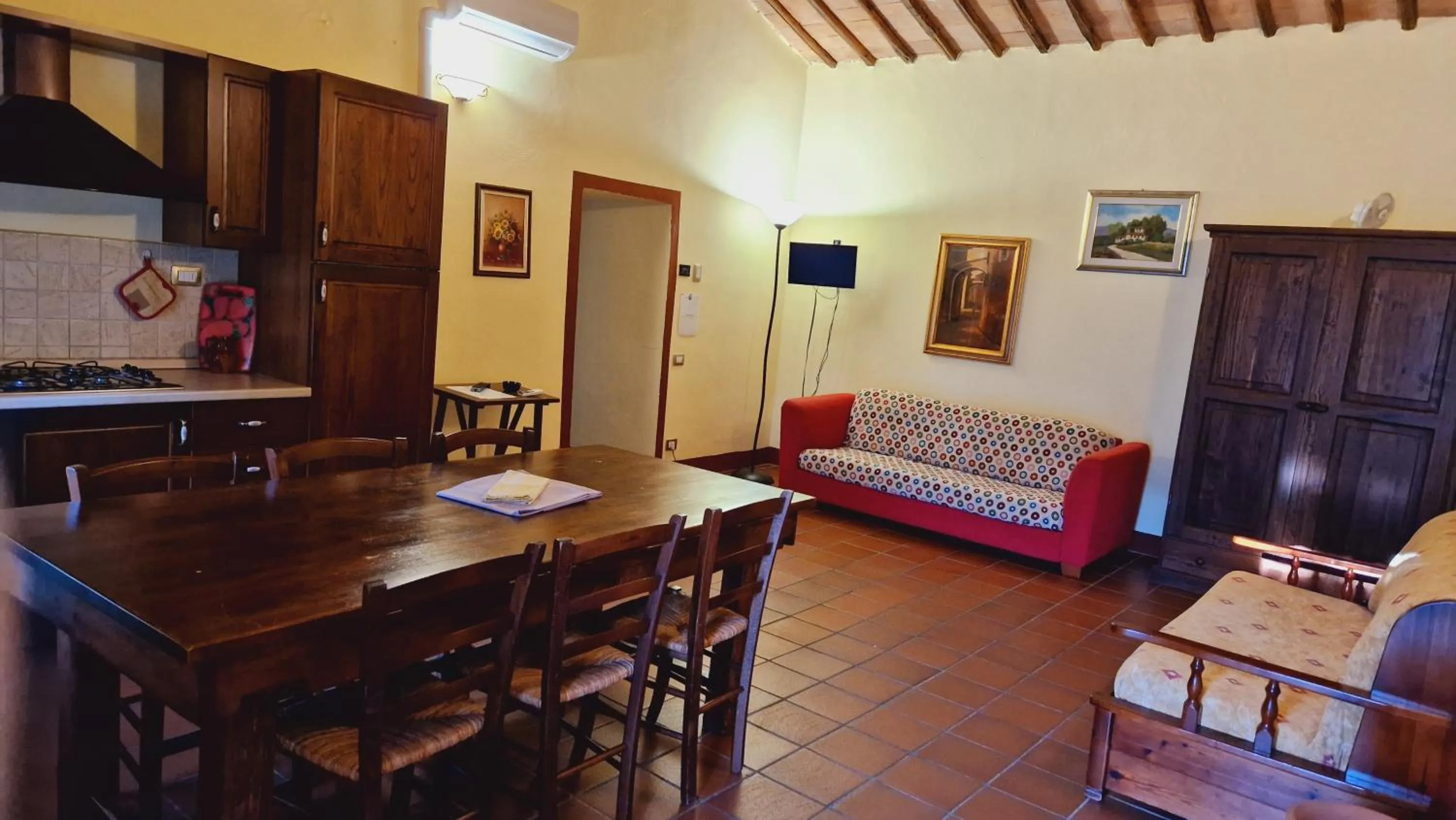 Living room in Antico Borgo Poggiarello