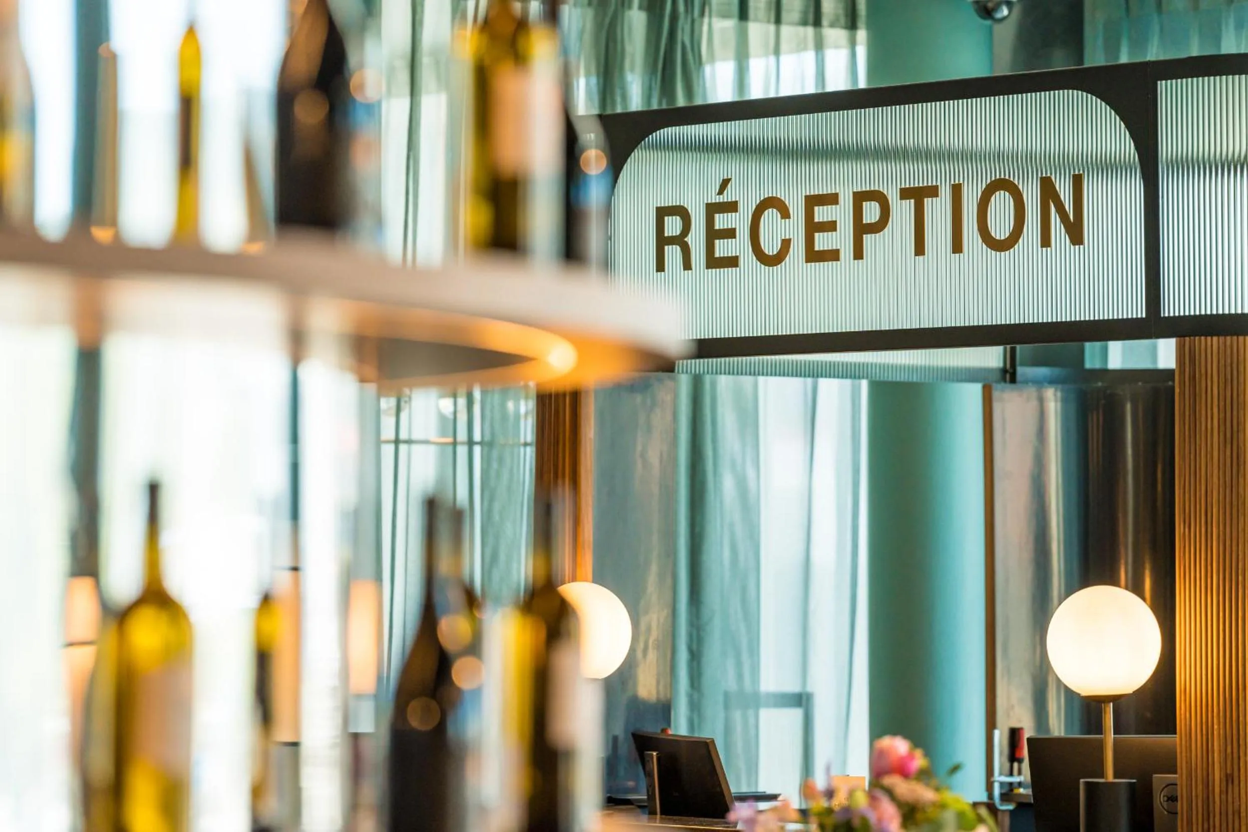 Lobby or reception in Hotel D Bulle - La Gruyère