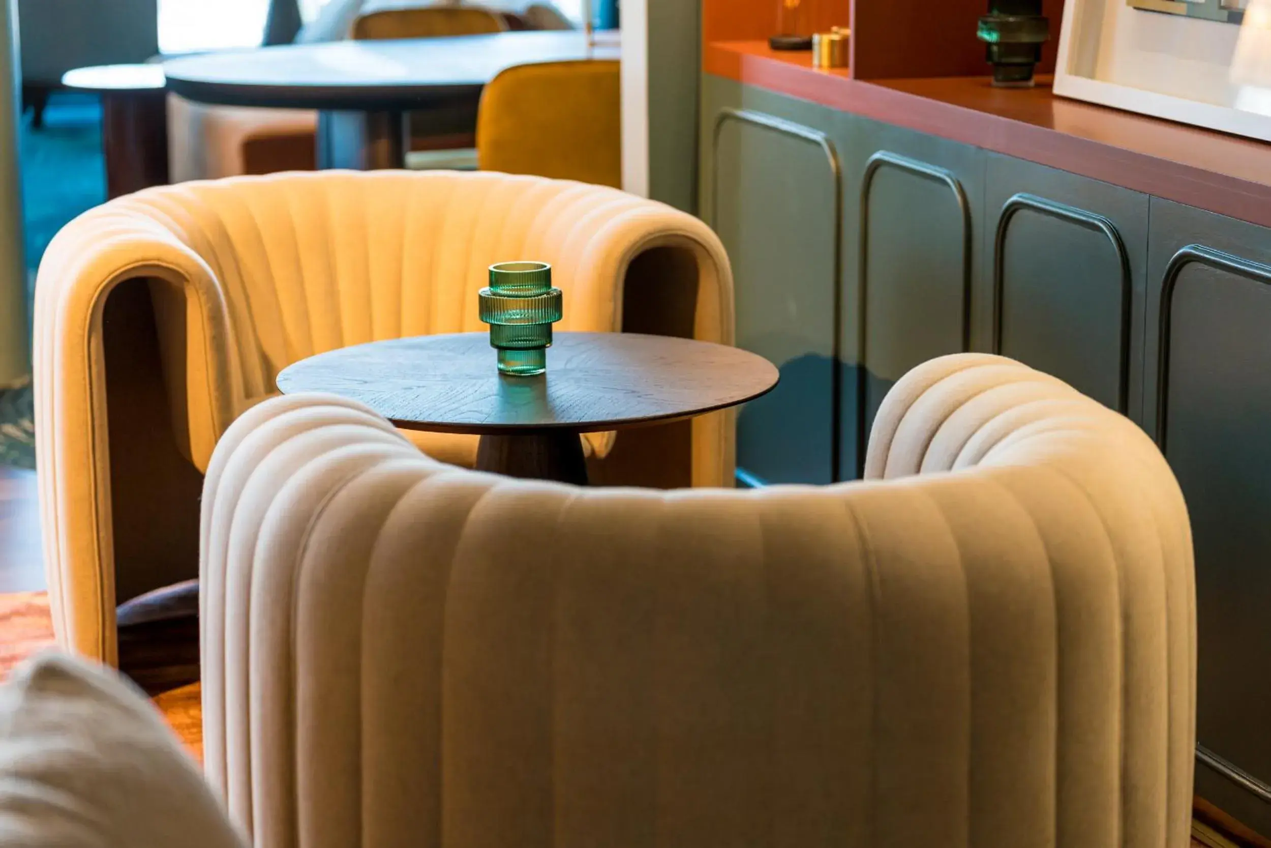 Living room in Hotel D Bulle - La Gruyère Living room in Hotel D Bulle - La Gruyère