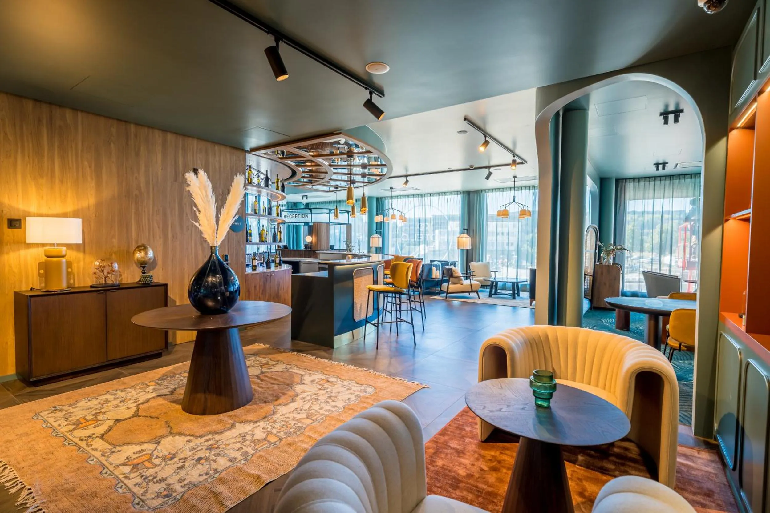 Living room in Hotel D Bulle - La Gruyère