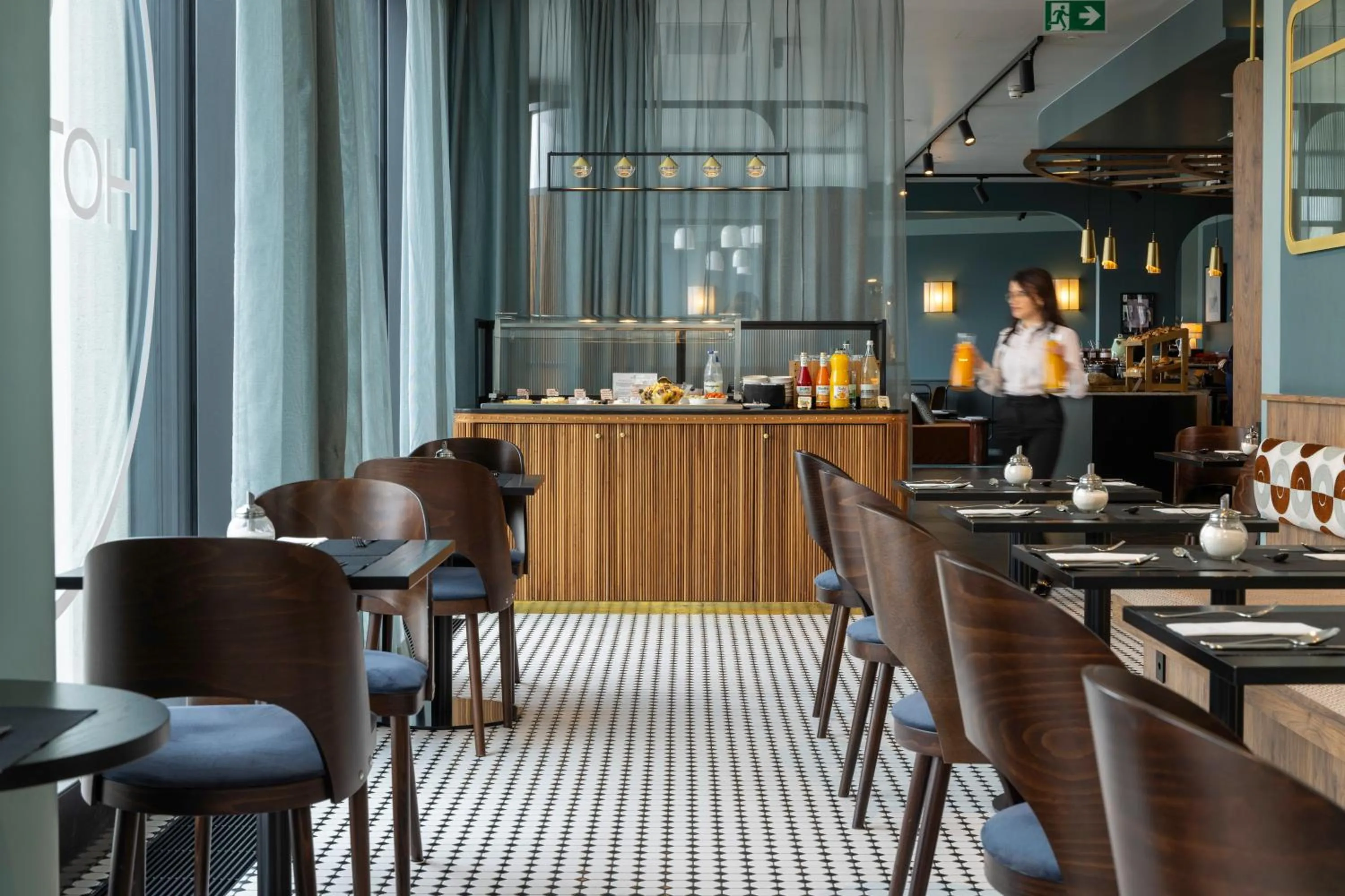 Buffet breakfast in Hotel D Bulle - La Gruyère