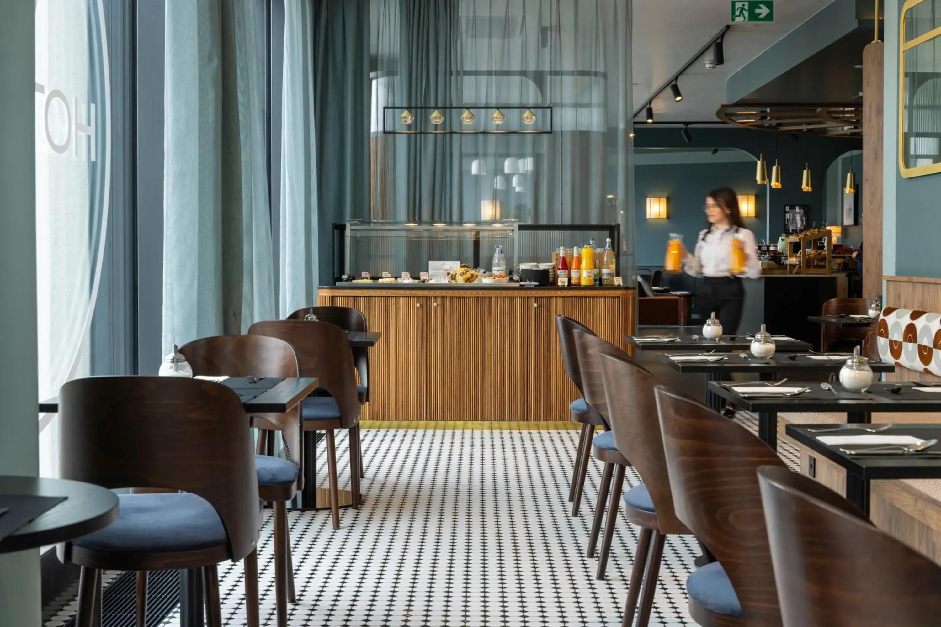 Buffet breakfast in Hotel D Bulle - La Gruyère Buffet breakfast in Hotel D Bulle - La Gruyère