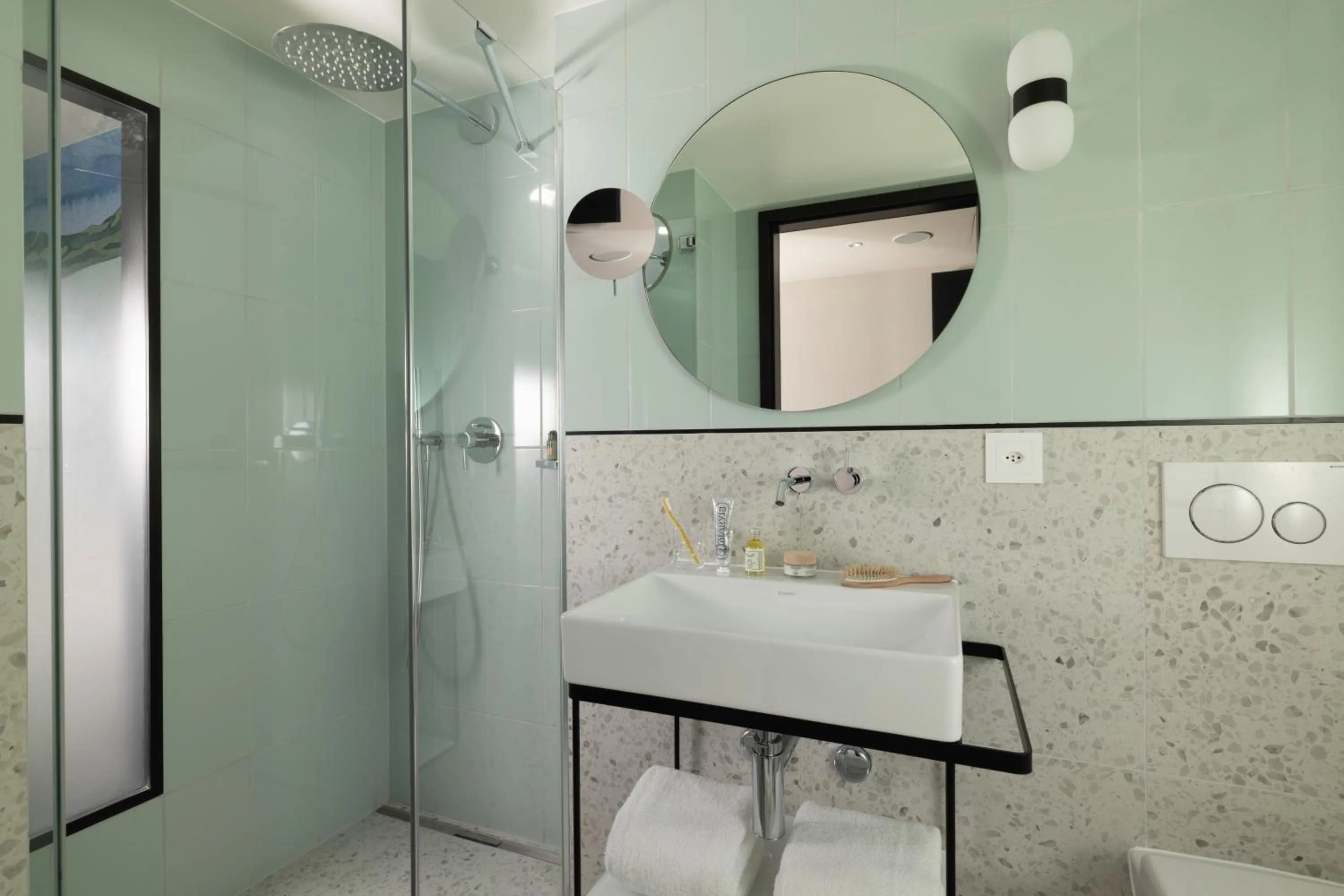 Bathroom in Hotel D Bulle - La Gruyère