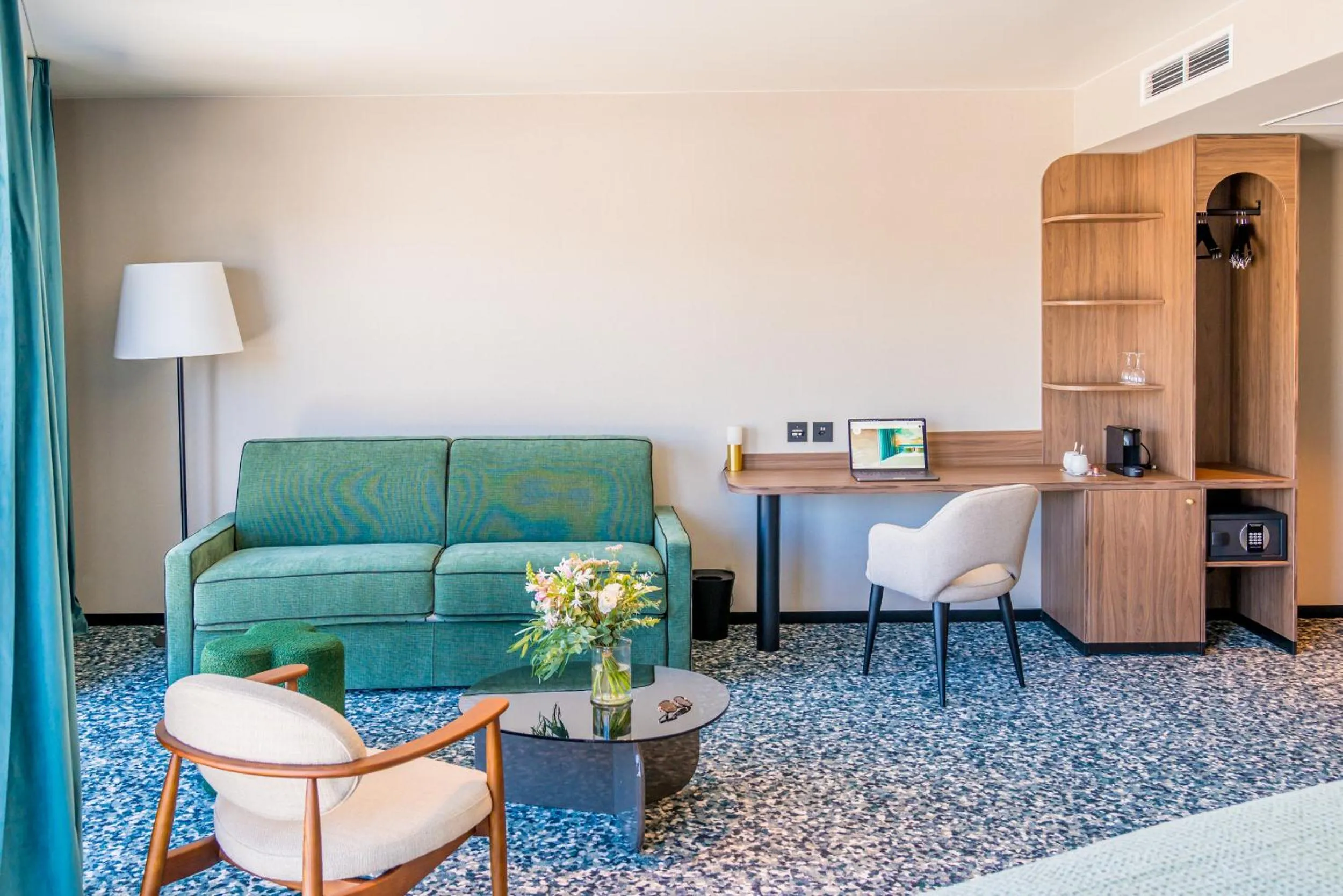 Seating area in Hotel D Bulle - La Gruyère