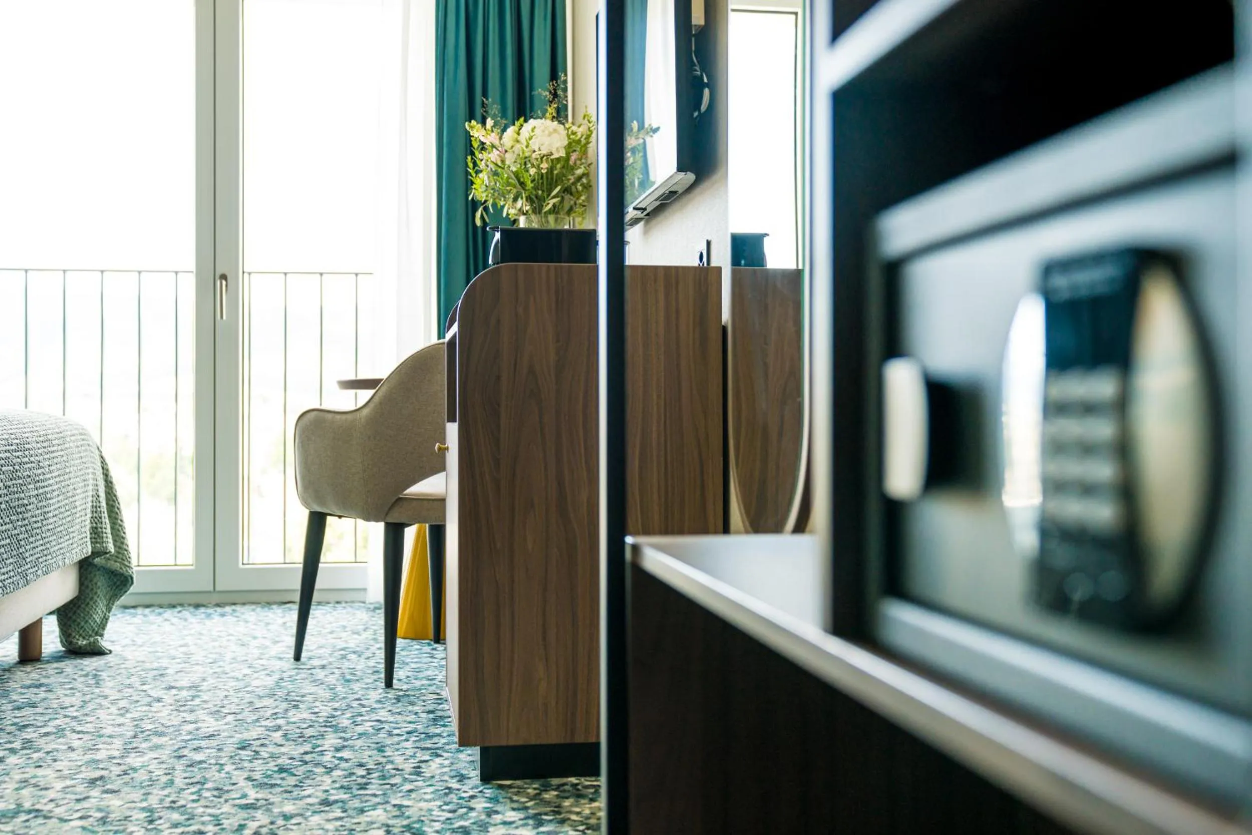 Seating area in Hotel D Bulle - La Gruyère