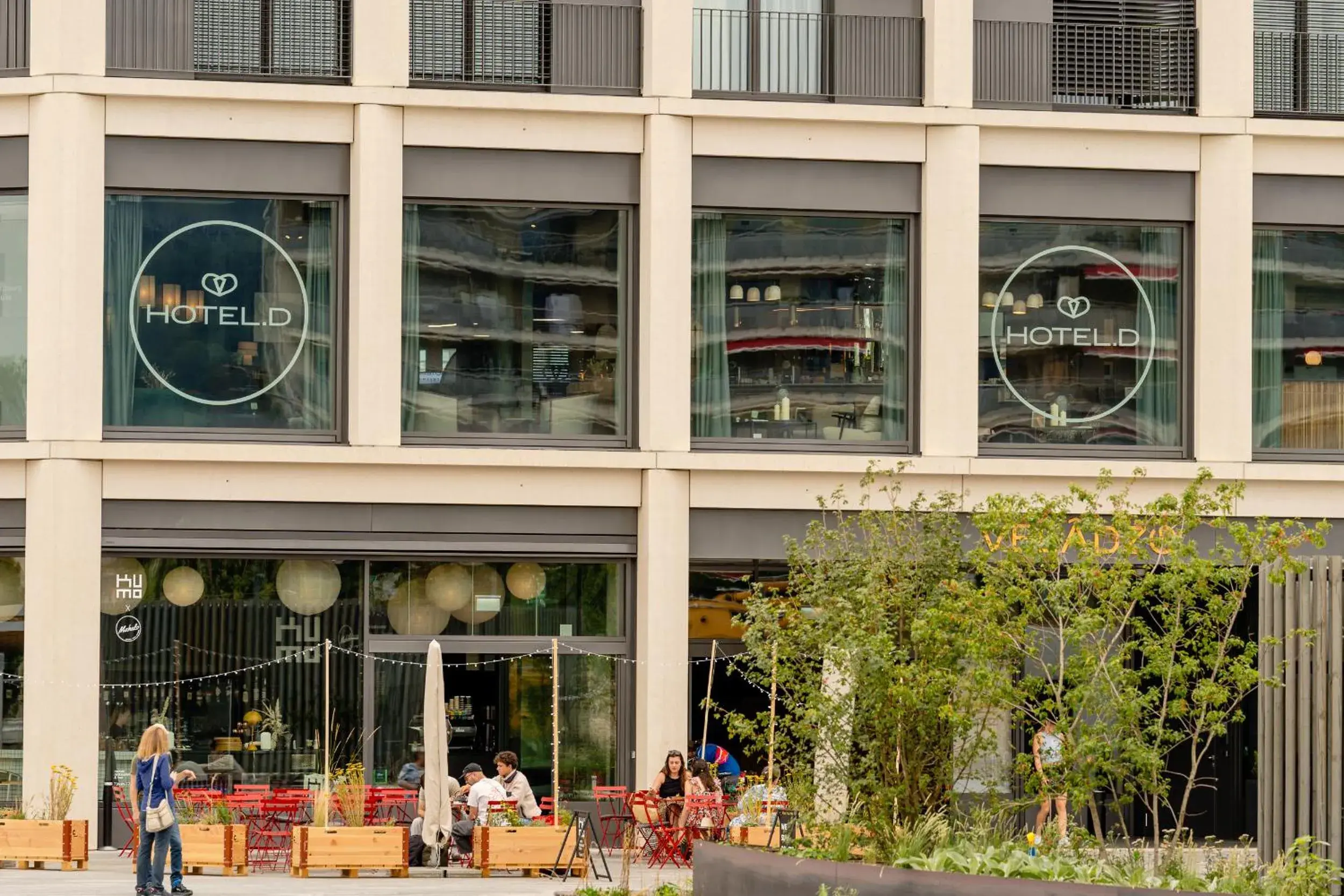 Property building in Hotel D Bulle - La Gruyère Property building in Hotel D Bulle - La Gruyère