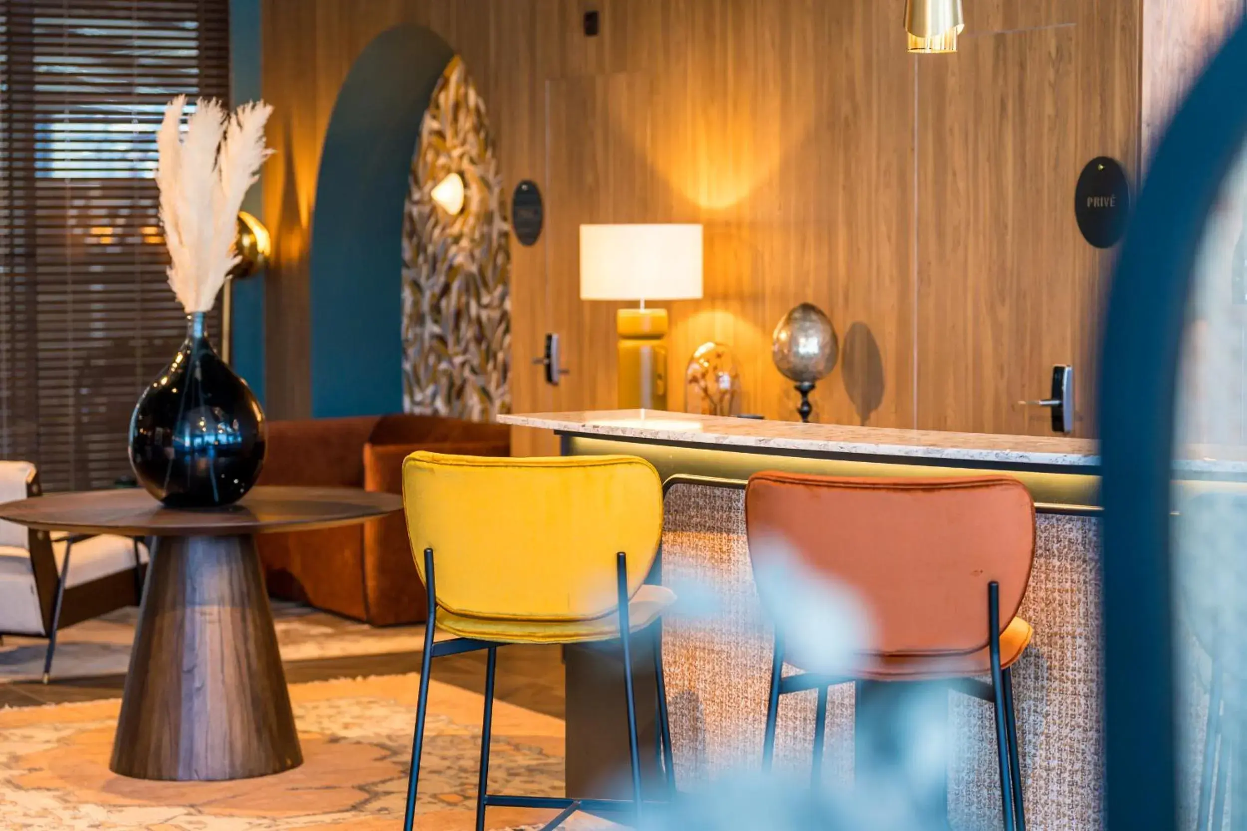 Living room in Hotel D Bulle - La Gruyère Living room in Hotel D Bulle - La Gruyère