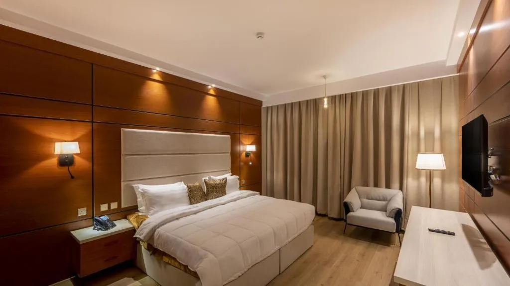 Bed in فندق فلافور Flavor Hotel