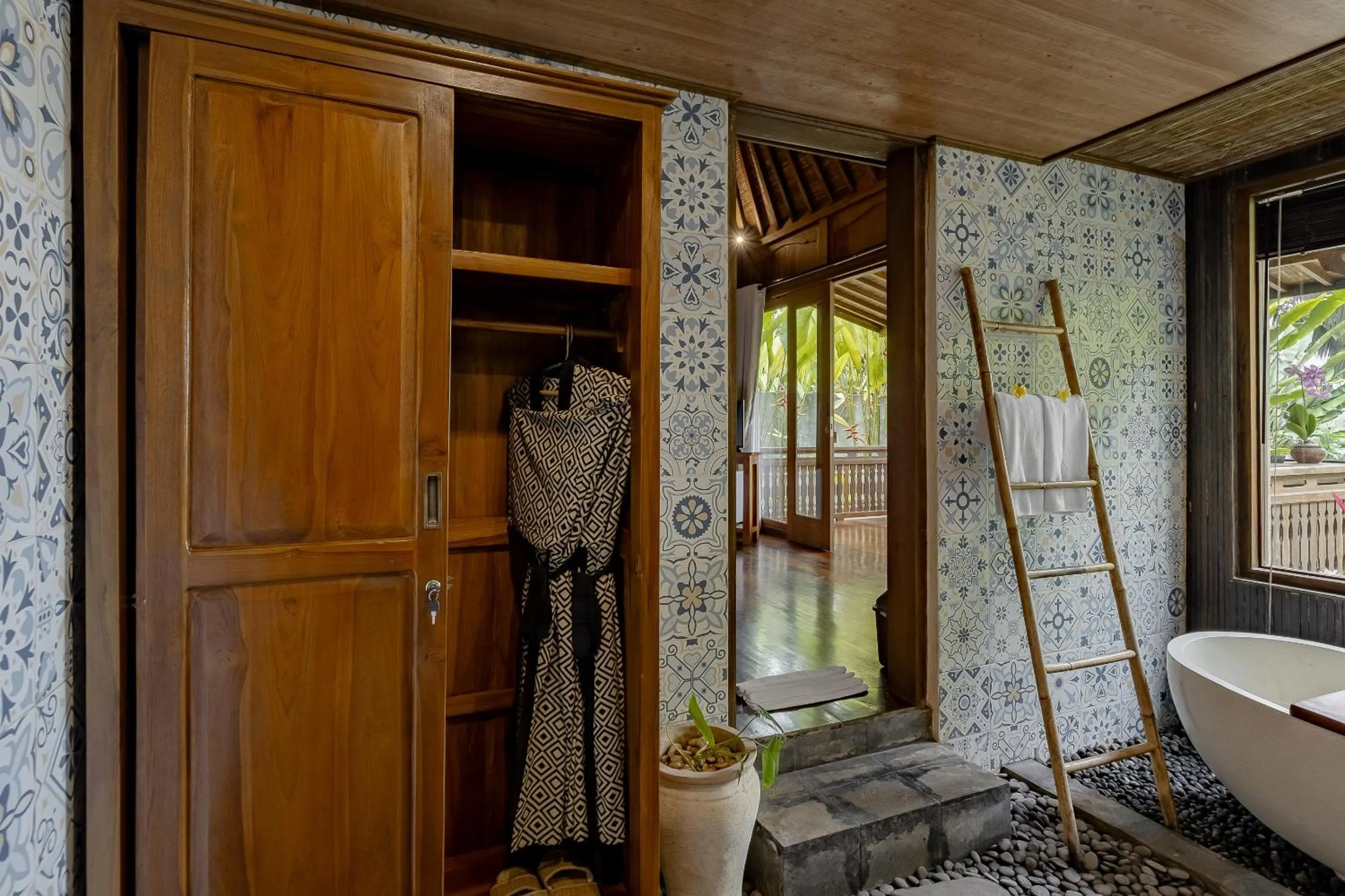 Bathroom in Anandari Ubud Villa