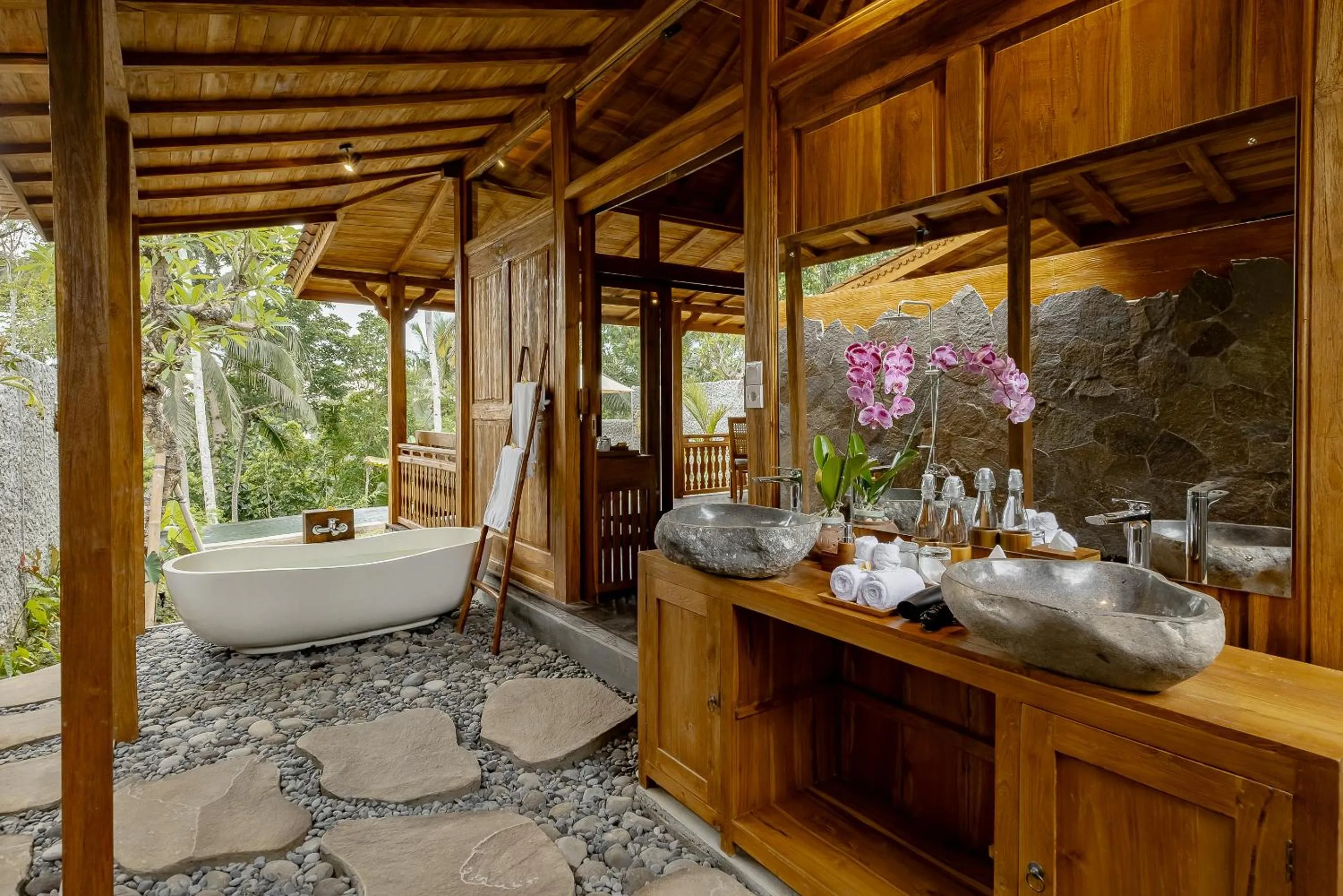 Bathroom in Anandari Ubud Villa