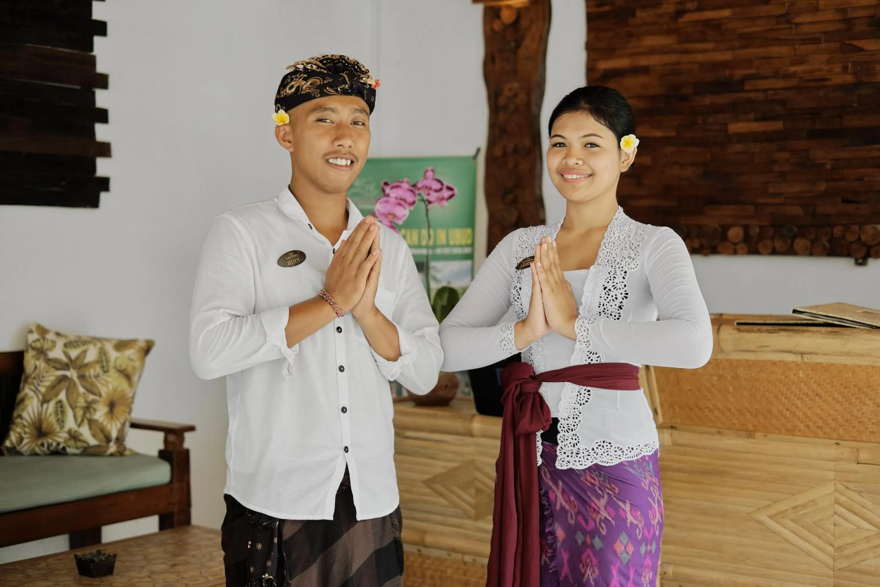 Staff in Anandari Ubud Villa