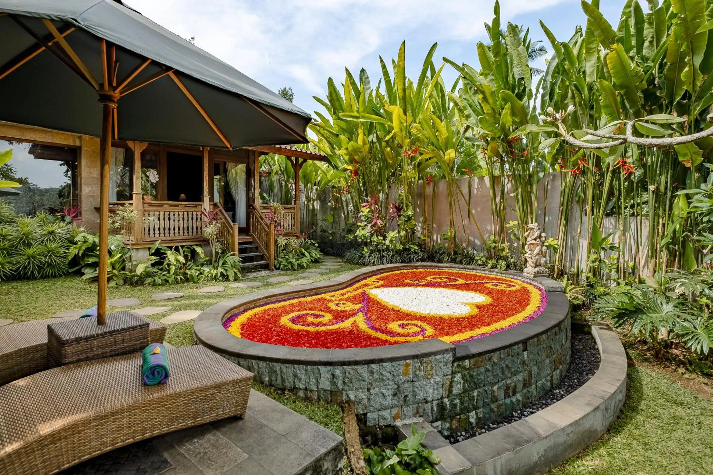 Property building in Anandari Ubud Villa