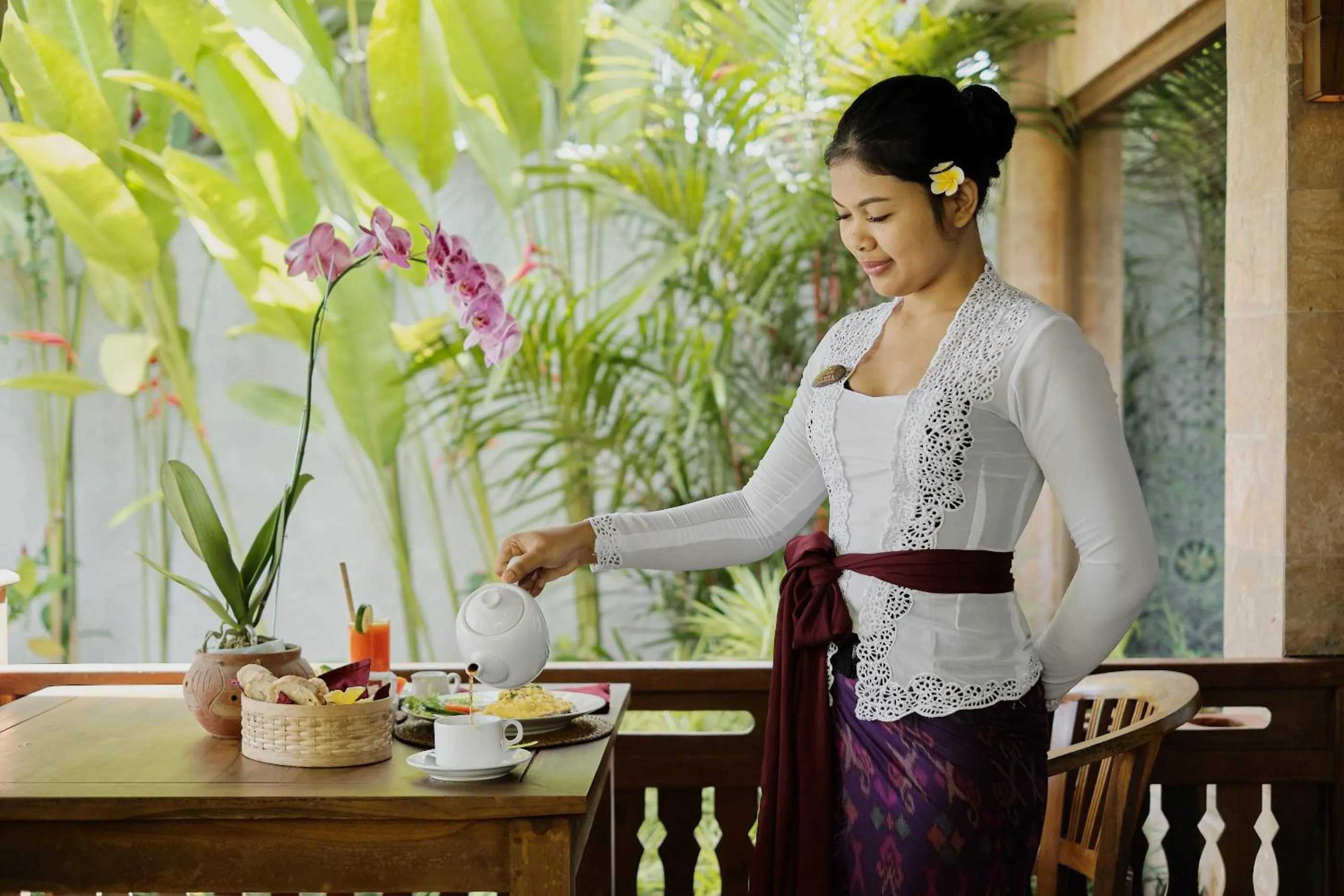Coffee/tea facilities in Anandari Ubud Villa