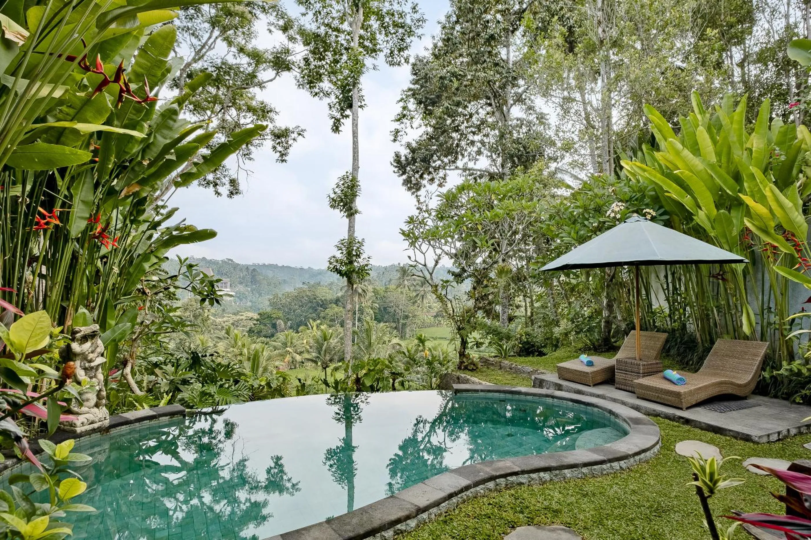 View (from property/room) in Anandari Ubud Villa