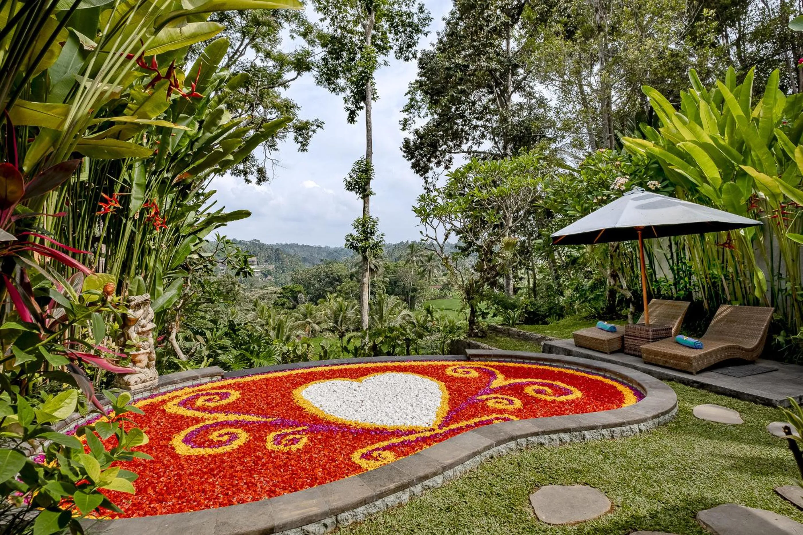 Garden in Anandari Ubud Villa