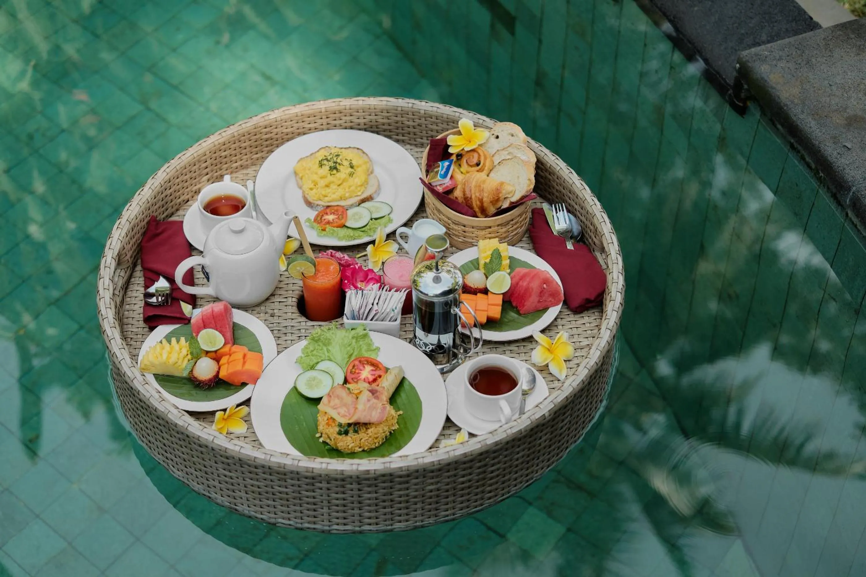 Food in Anandari Ubud Villa