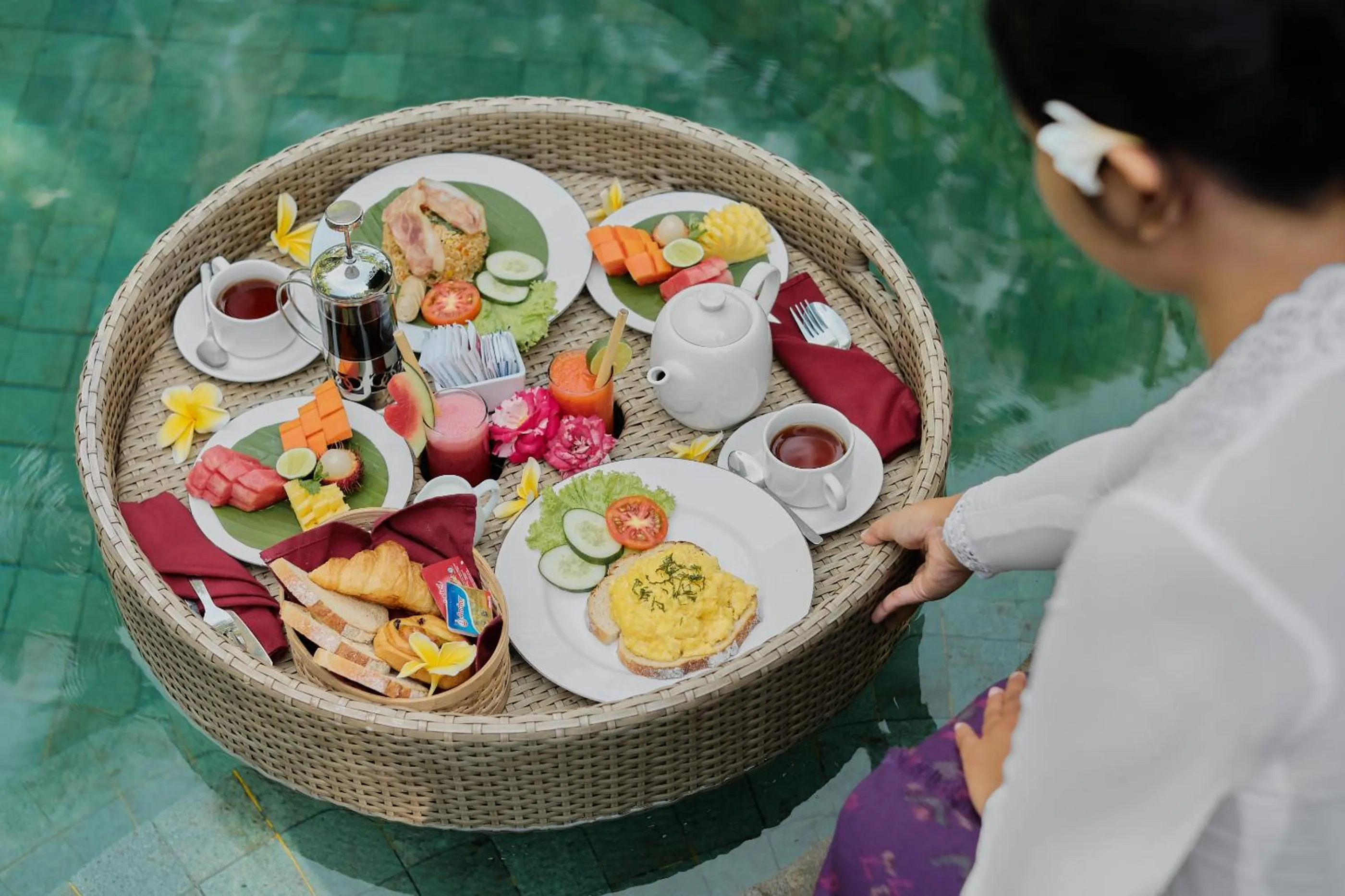 Swimming pool in Anandari Ubud Villa